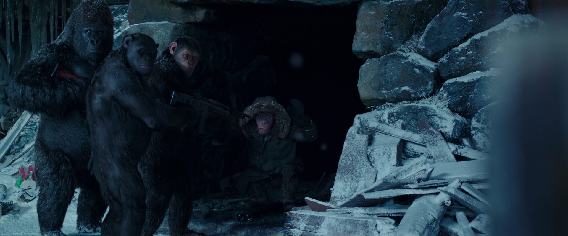War for the Planet of the Apes (2017) HD screenshot 5435