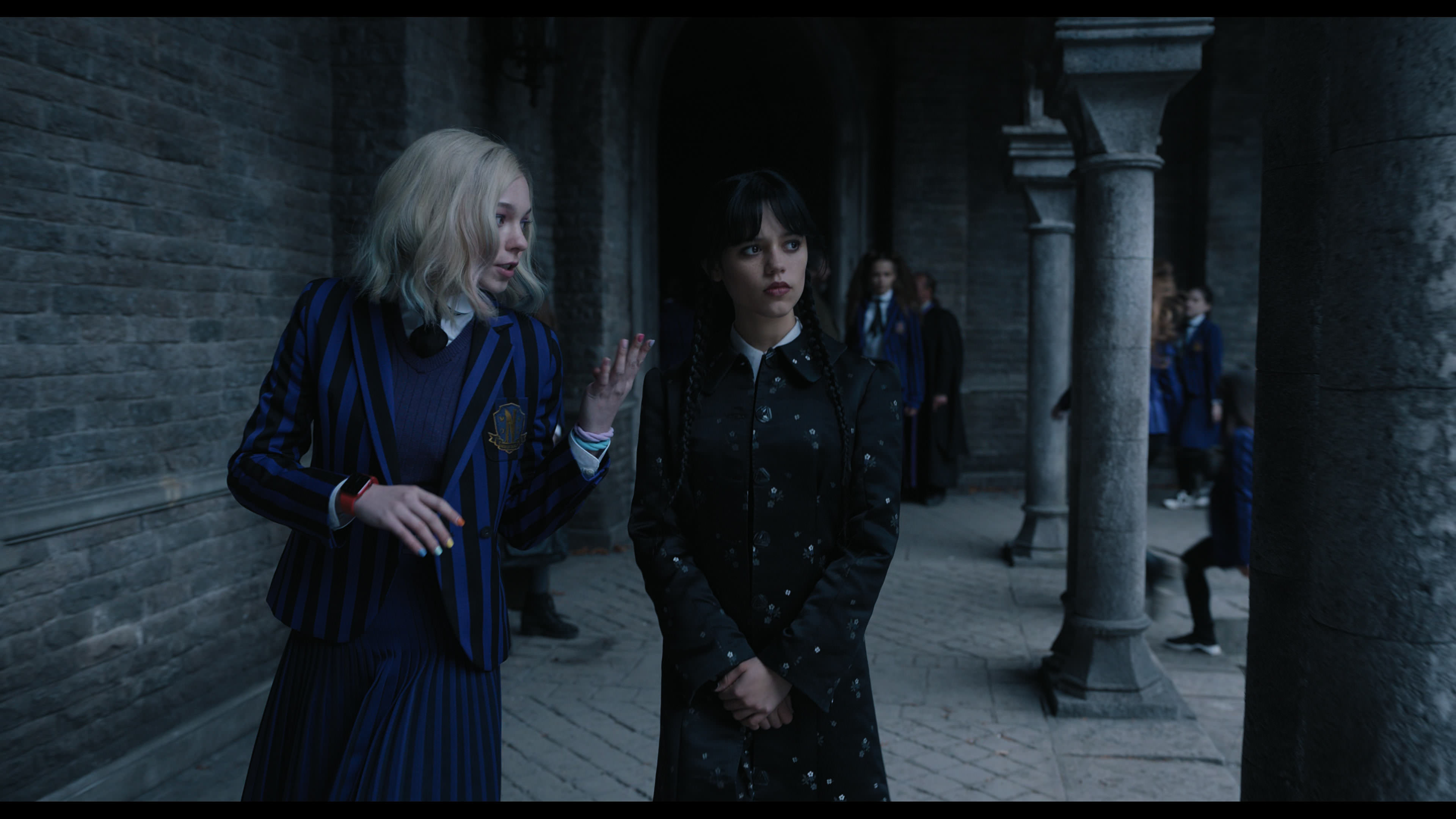 Wednesday S01E01 “Wednesday’s Child Is Full of Woe” movie still 1732