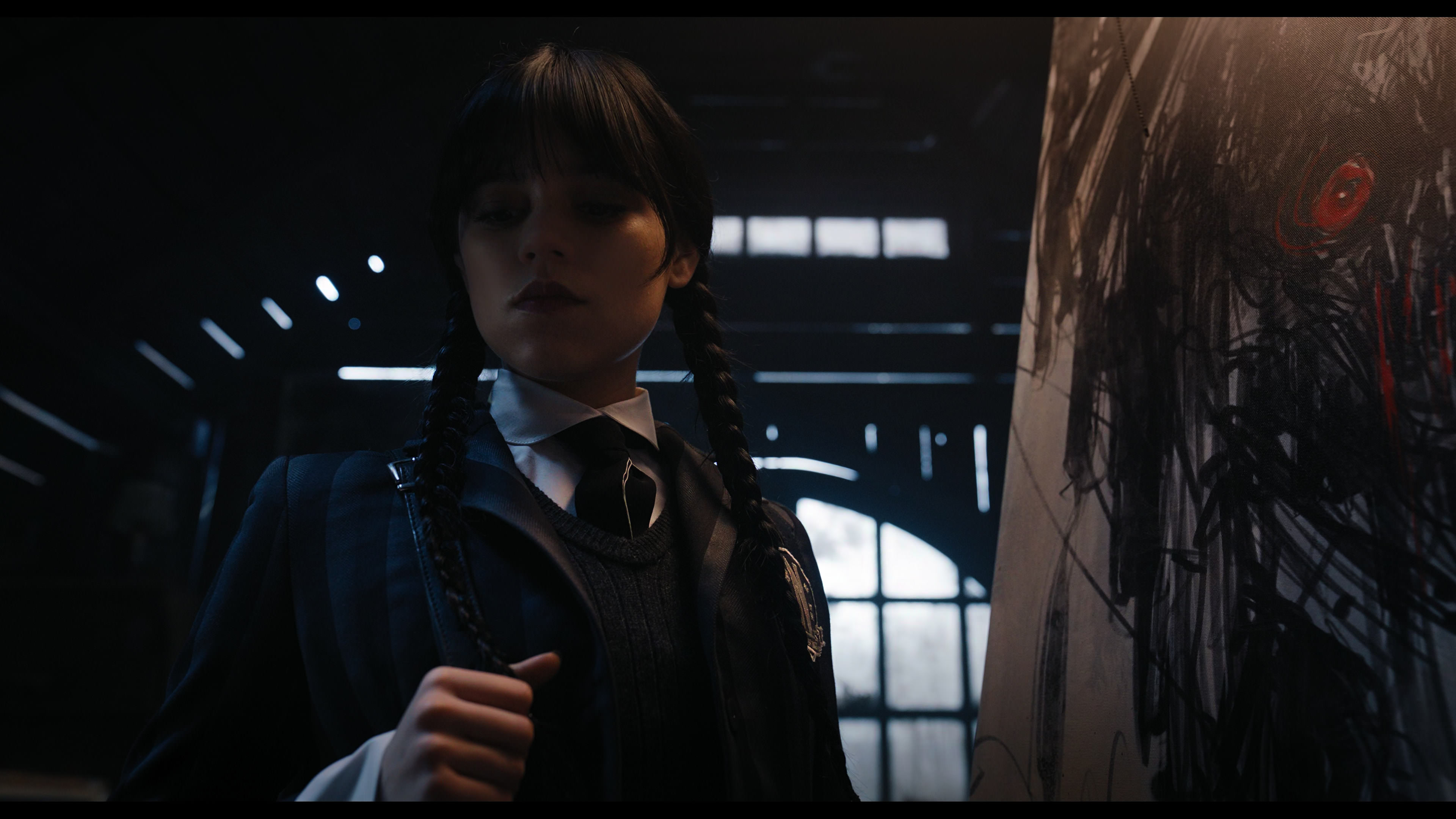 Wednesday S01E04 “Woe What a Night” screencap 1071