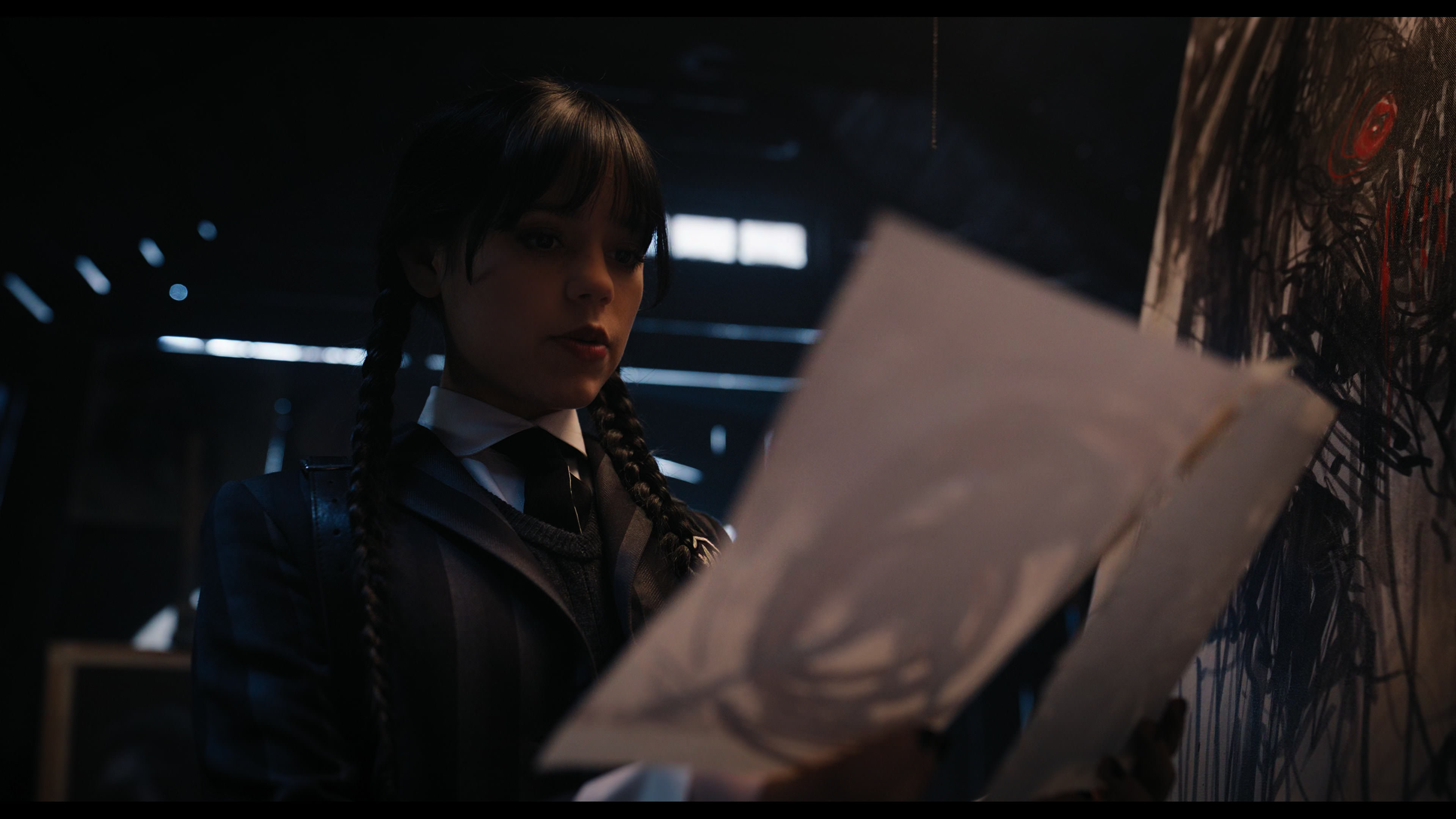 Wednesday S01E04 “Woe What a Night” movie still 1087