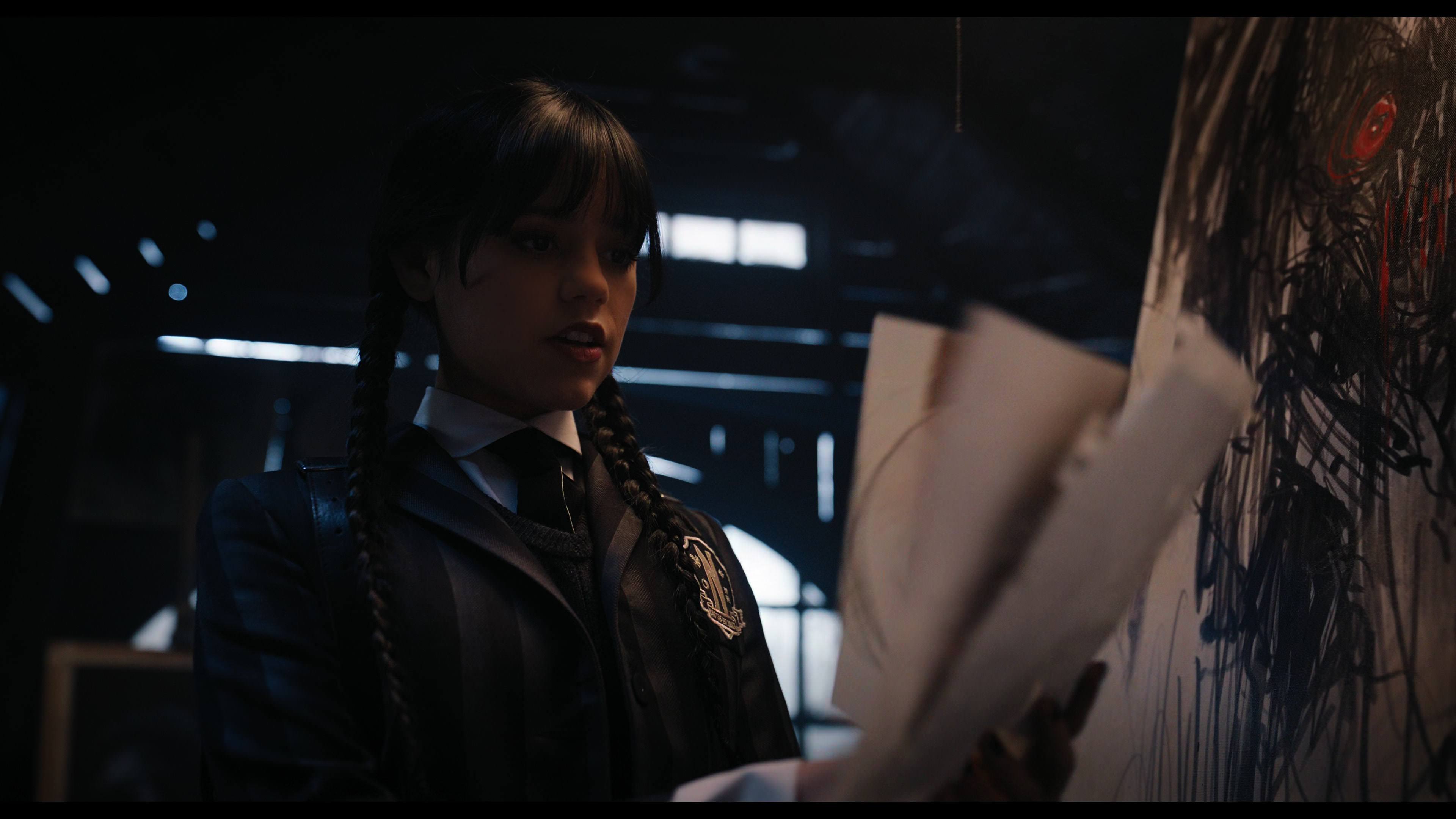 Wednesday S01E04 “Woe What a Night” screencap 1089