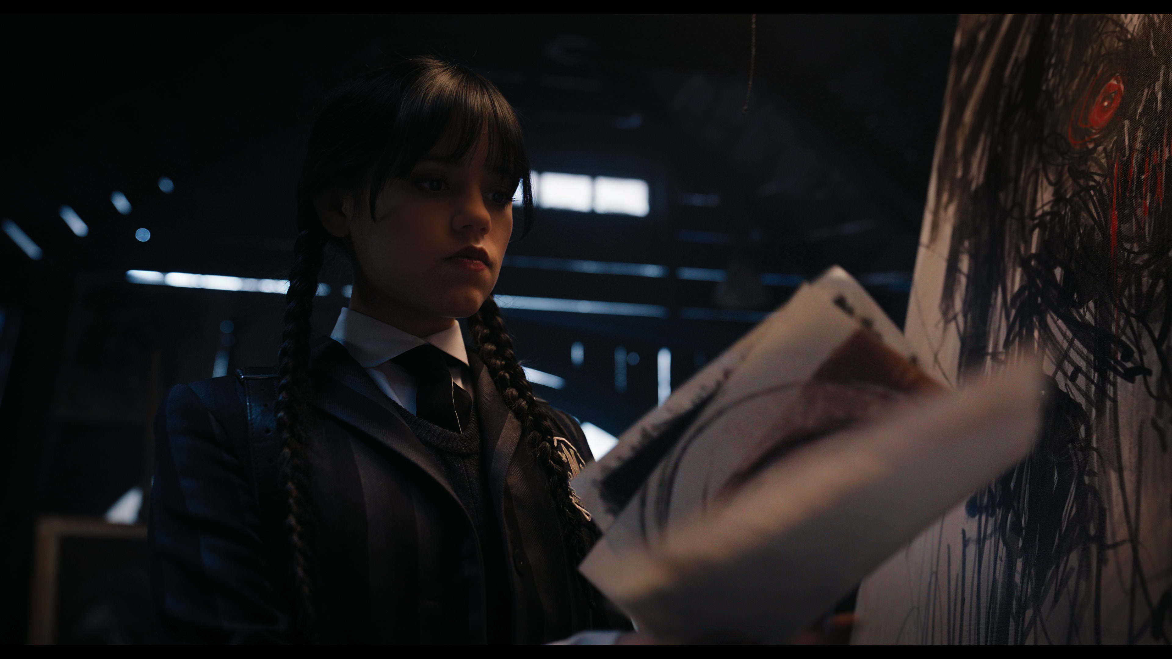 Wednesday S01E04 “Woe What a Night” movie still 1090