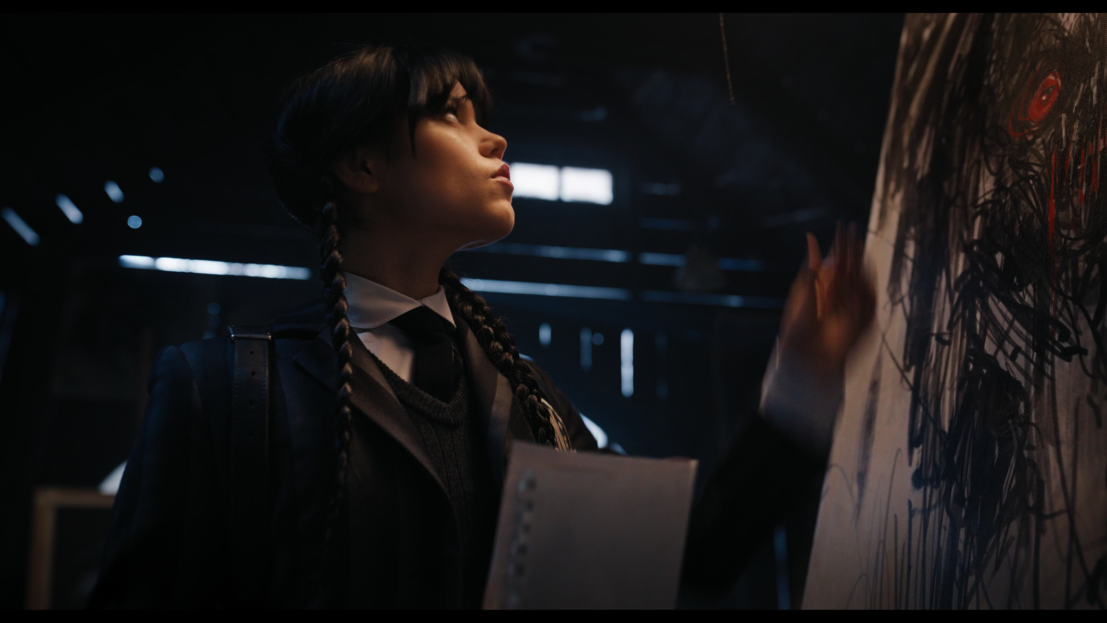 Wednesday S01E04 “Woe What a Night” screencap 1092
