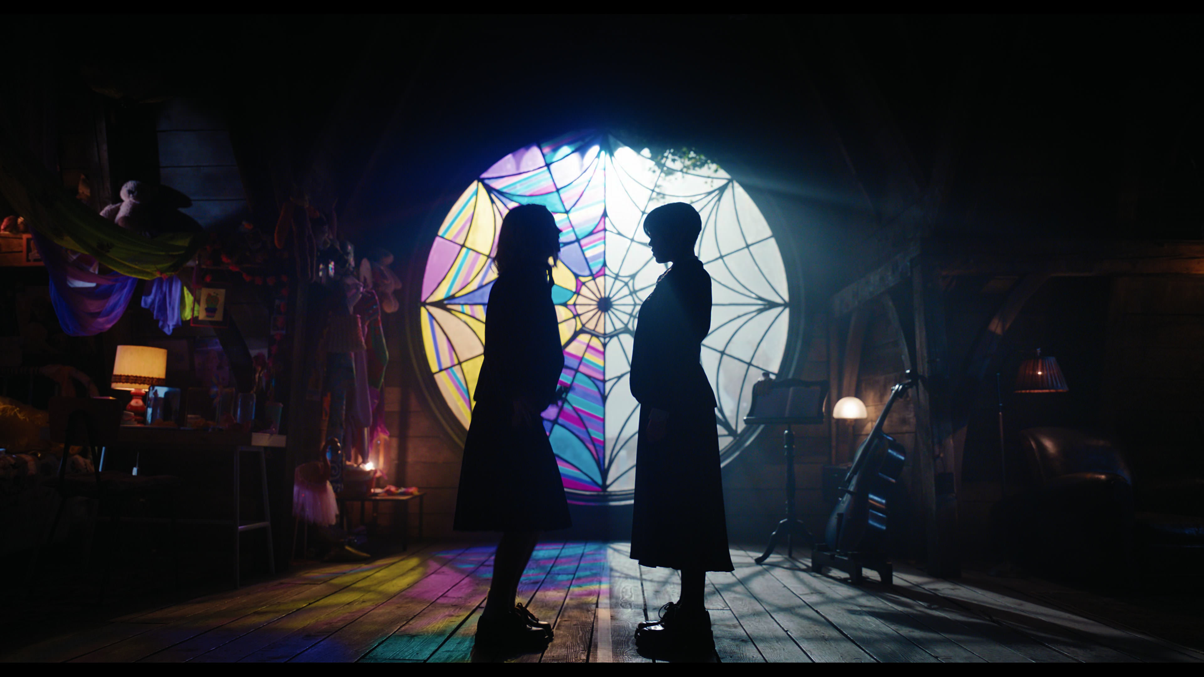 Wednesday S01E04 “Woe What a Night” movie still 1402