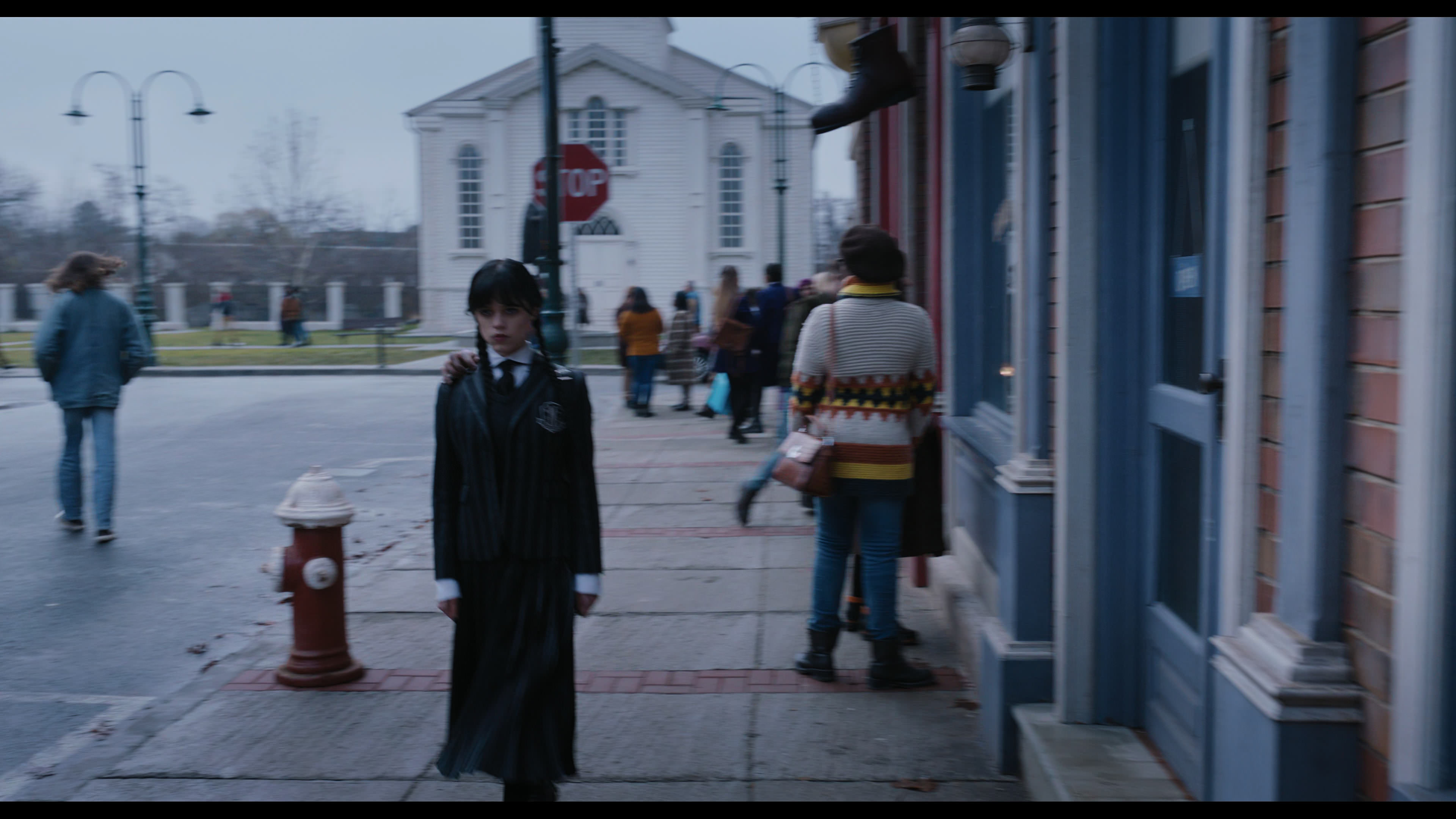 Wednesday S01E04 “Woe What a Night” screencap 1563