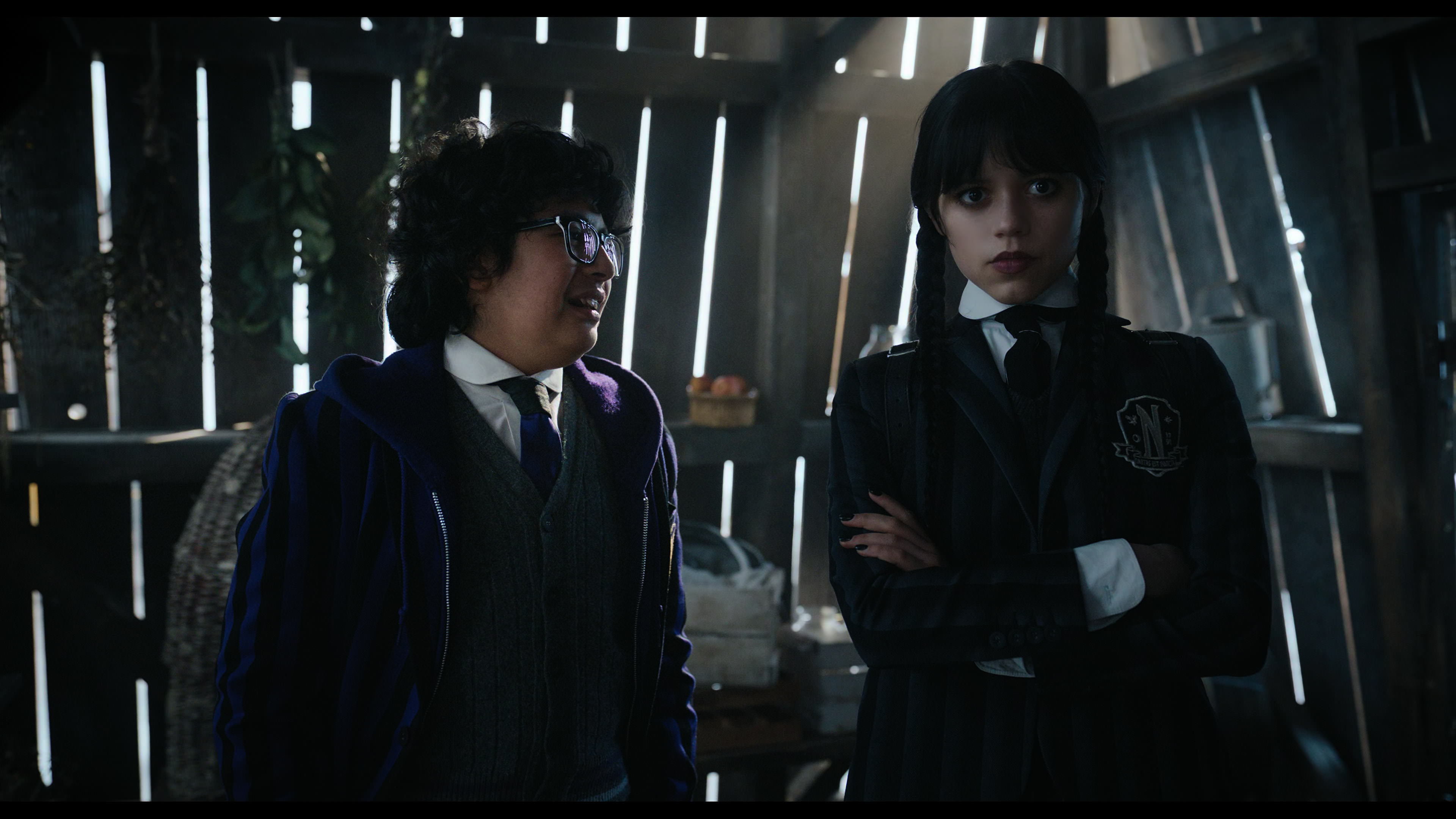 Wednesday S01E04 “Woe What a Night” movie still 2284