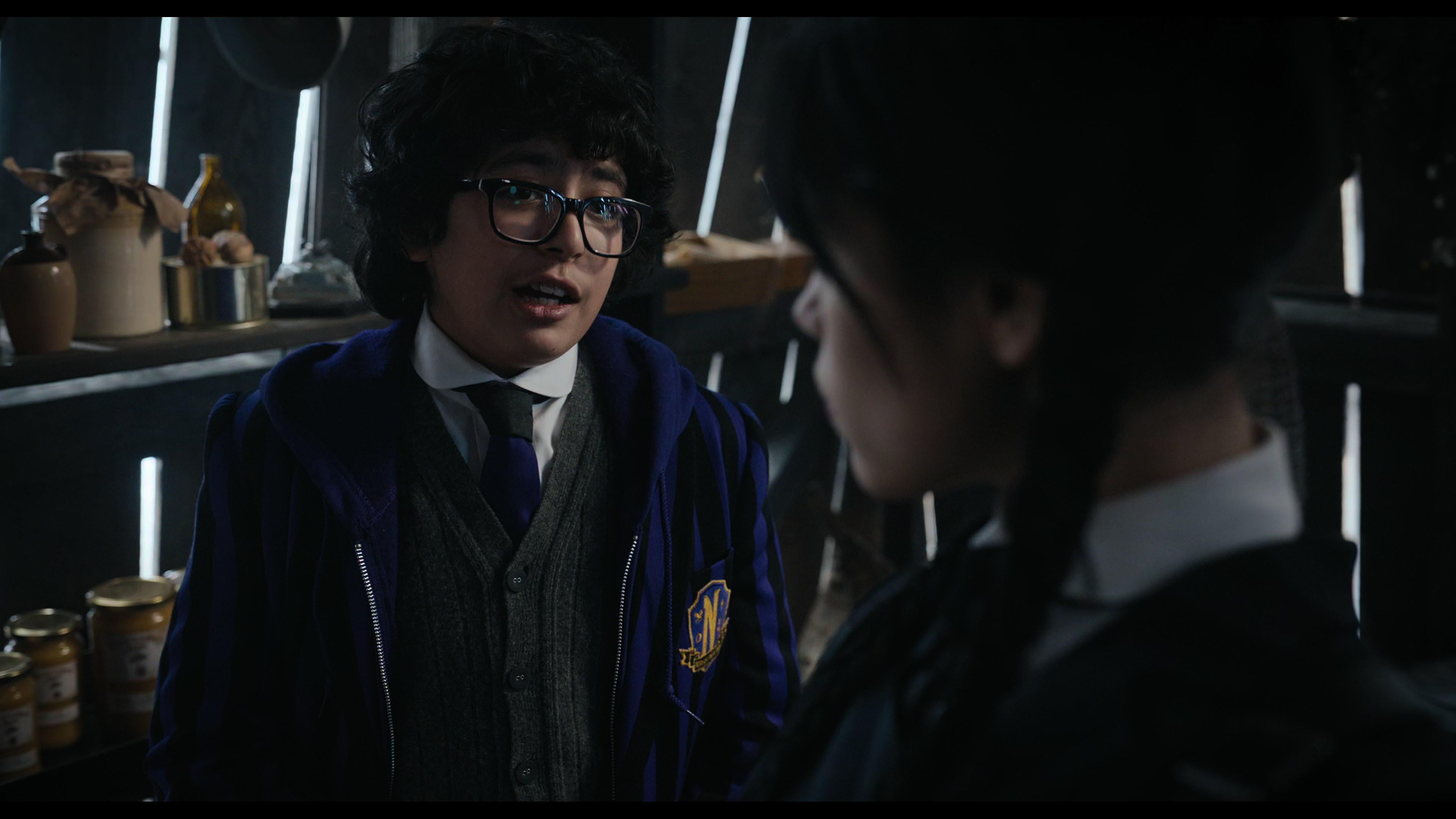 Wednesday S01E04 “Woe What a Night” movie still 2347
