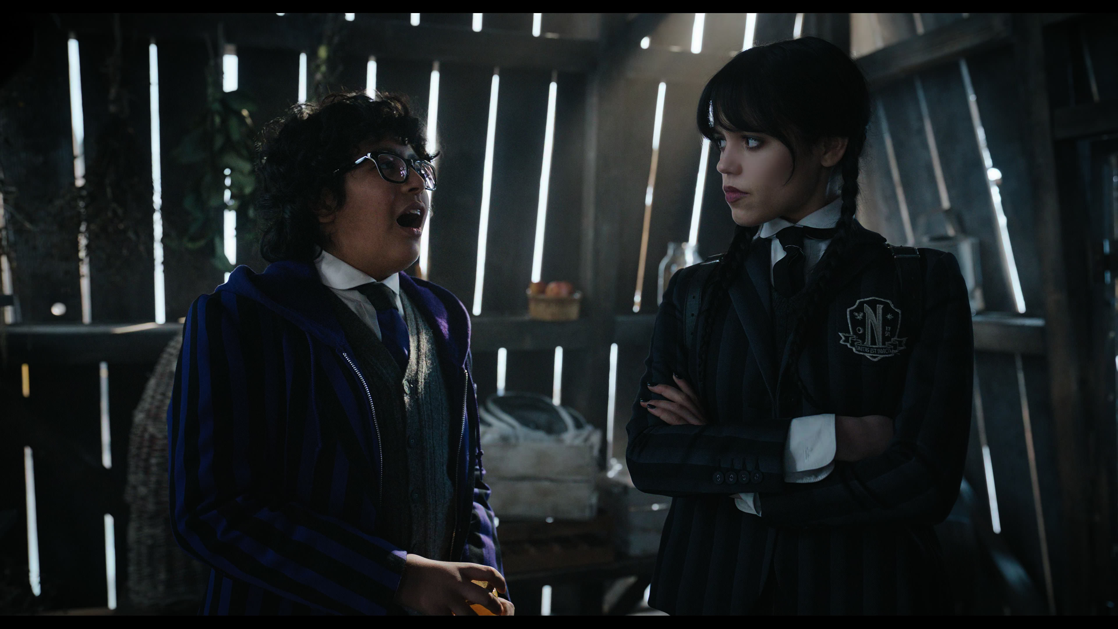 Wednesday S01E04 “Woe What a Night” movie still 2383