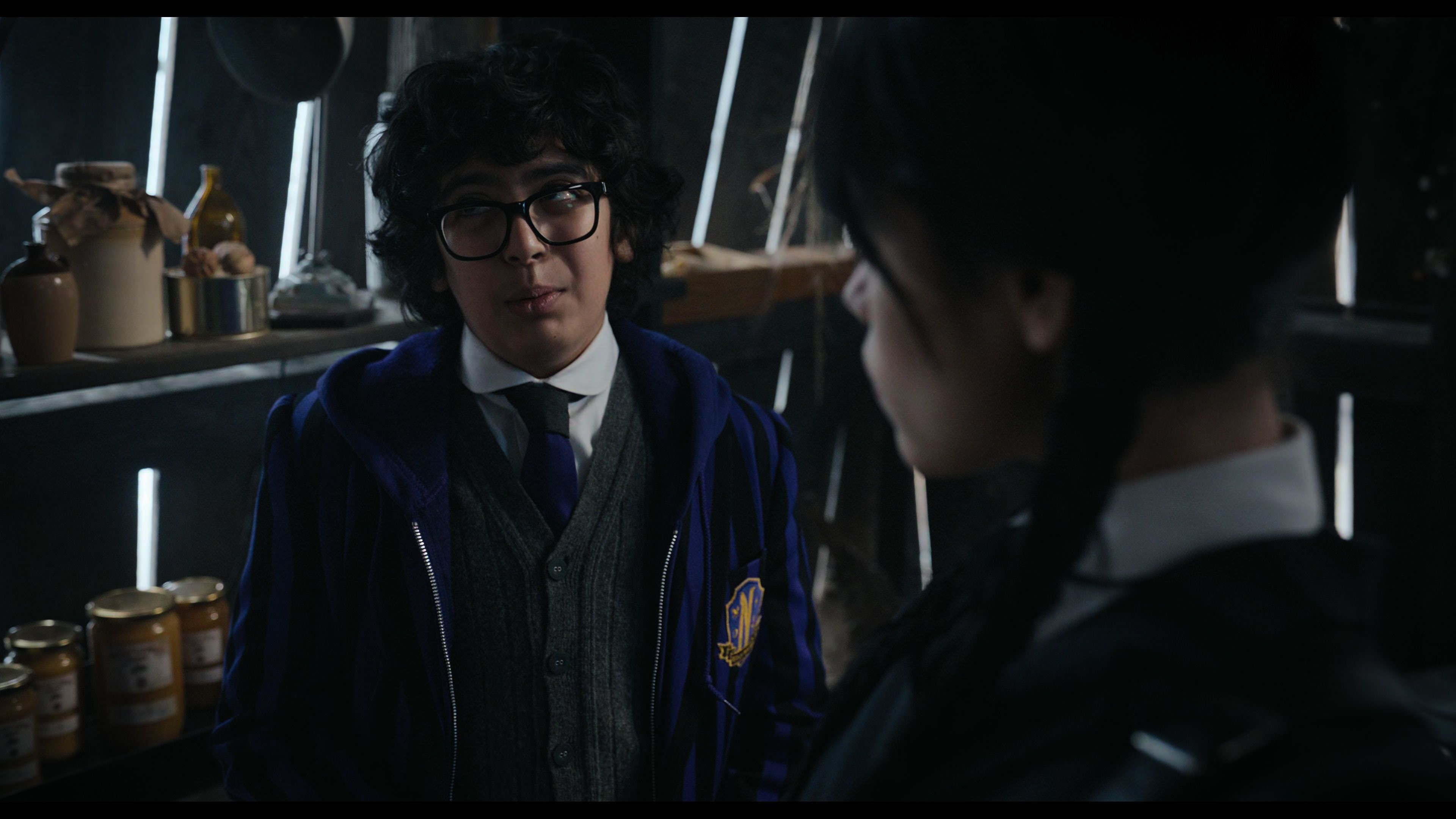 Wednesday S01E04 “Woe What a Night” movie still 2395