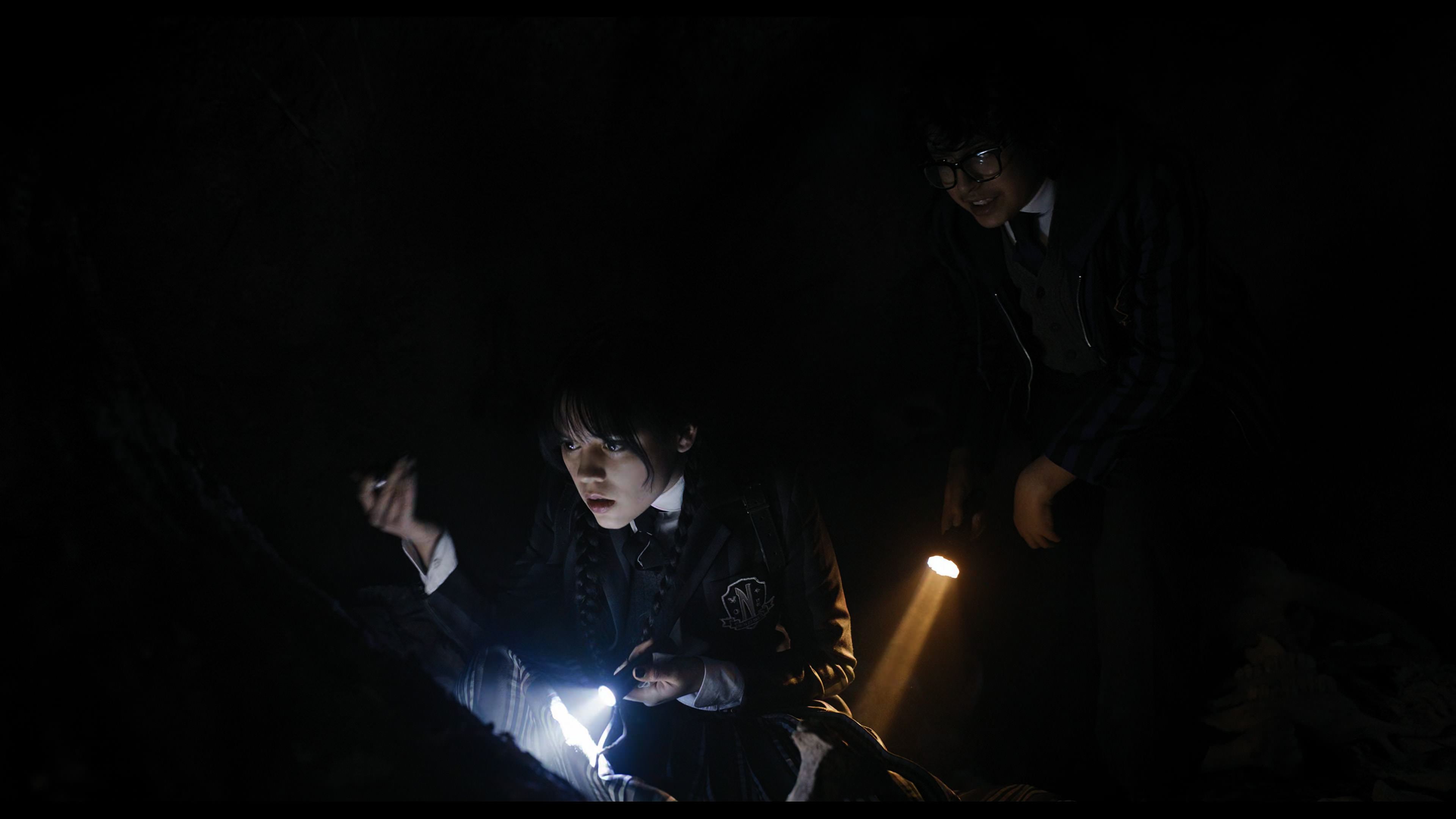 Wednesday S01E04 “Woe What a Night” HD screenshot 2693