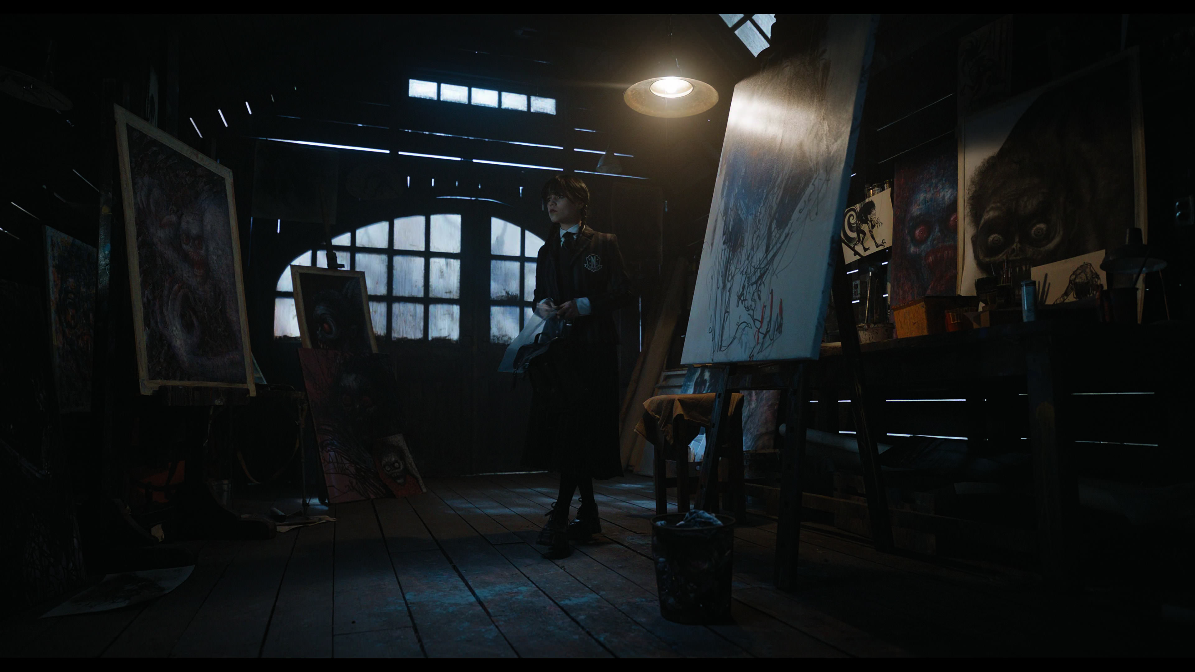 Wednesday S01E04 “Woe What a Night” movie still 2755