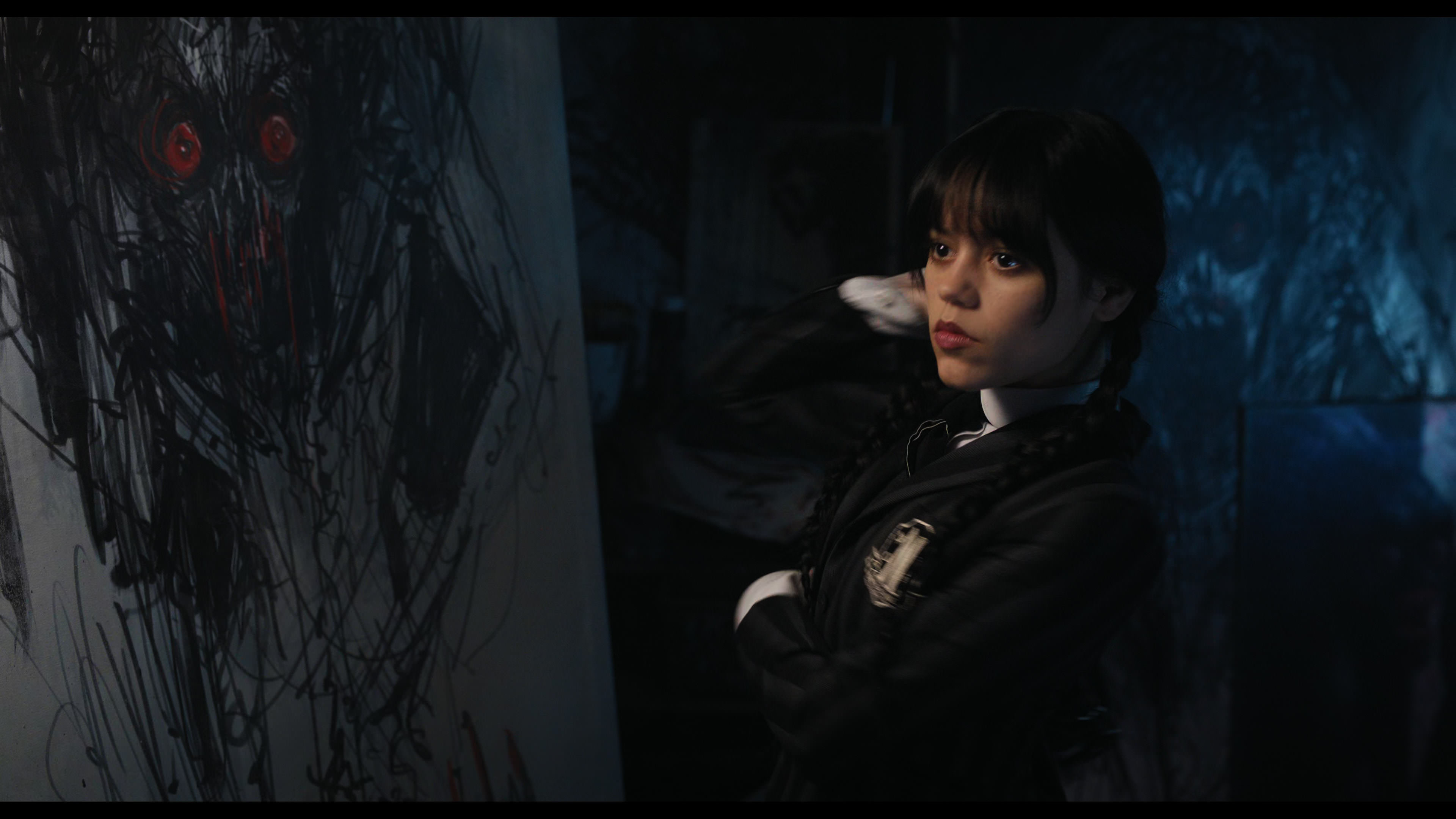 Wednesday S01E04 “Woe What a Night” movie still 2824