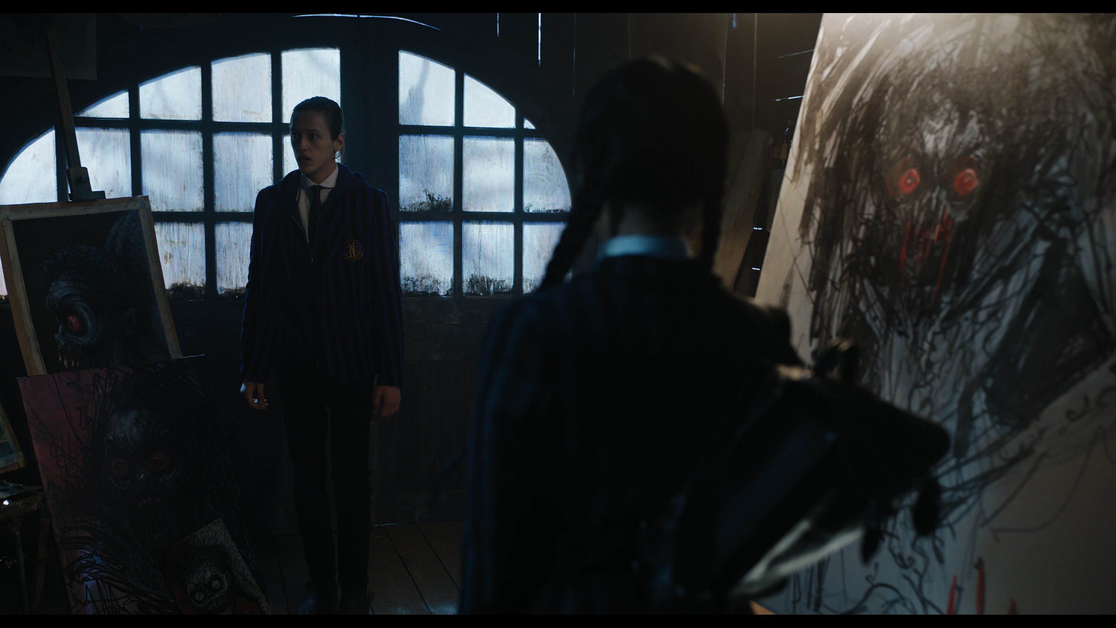 Wednesday S01E04 “Woe What a Night” movie still 2836