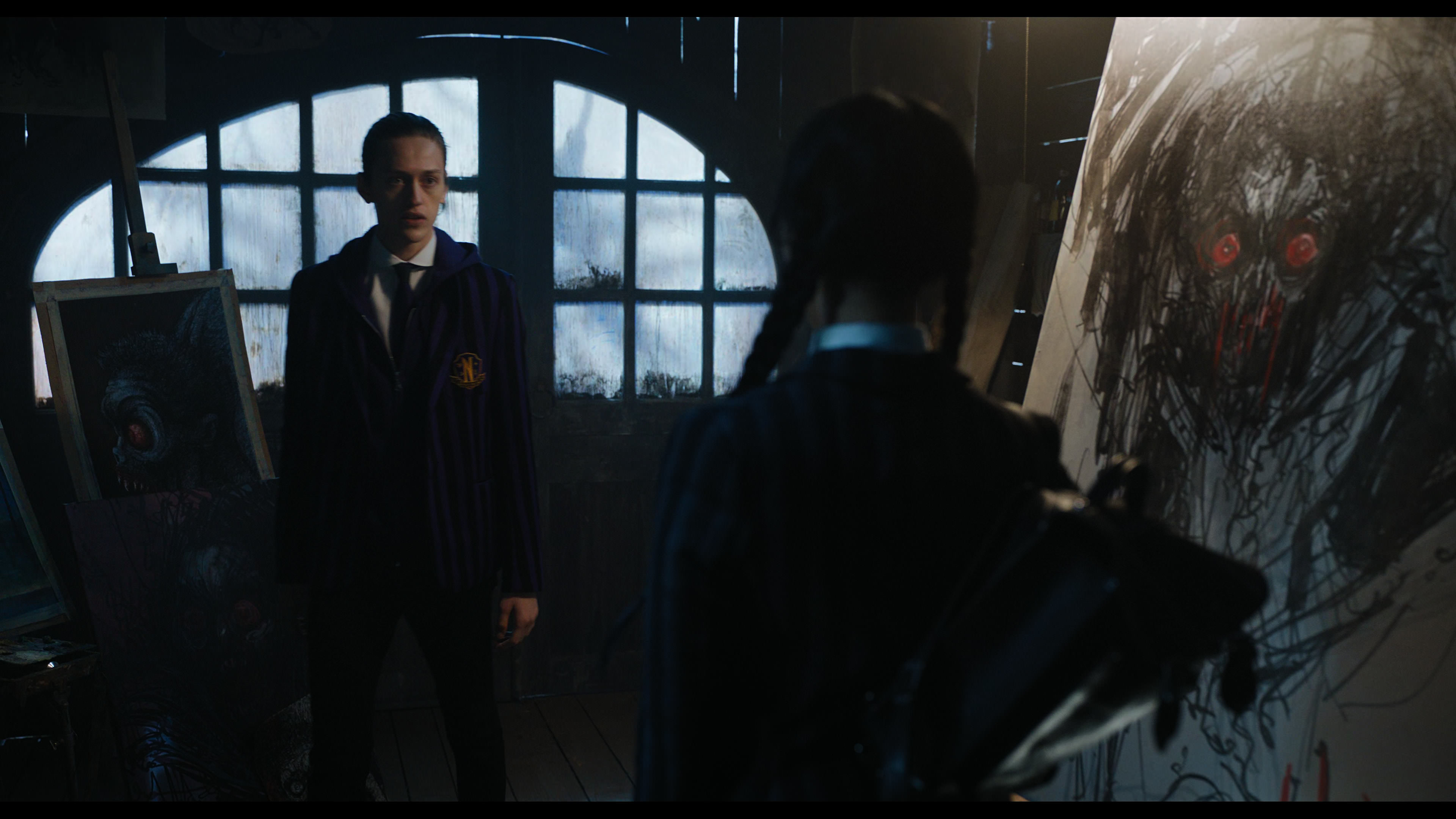 Wednesday S01E04 “Woe What a Night” movie still 2839