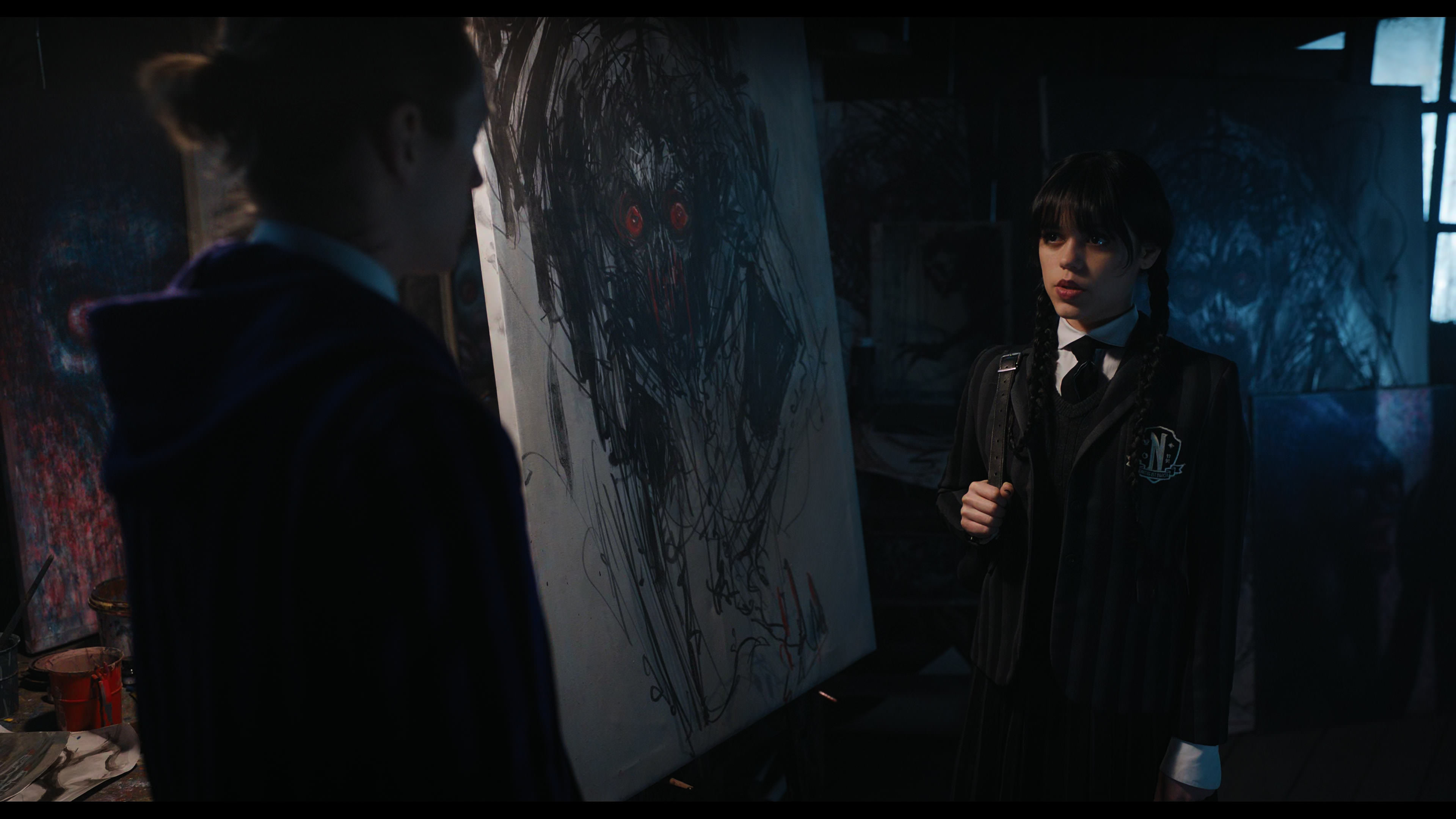 Wednesday S01E04 “Woe What a Night” screencap 2844