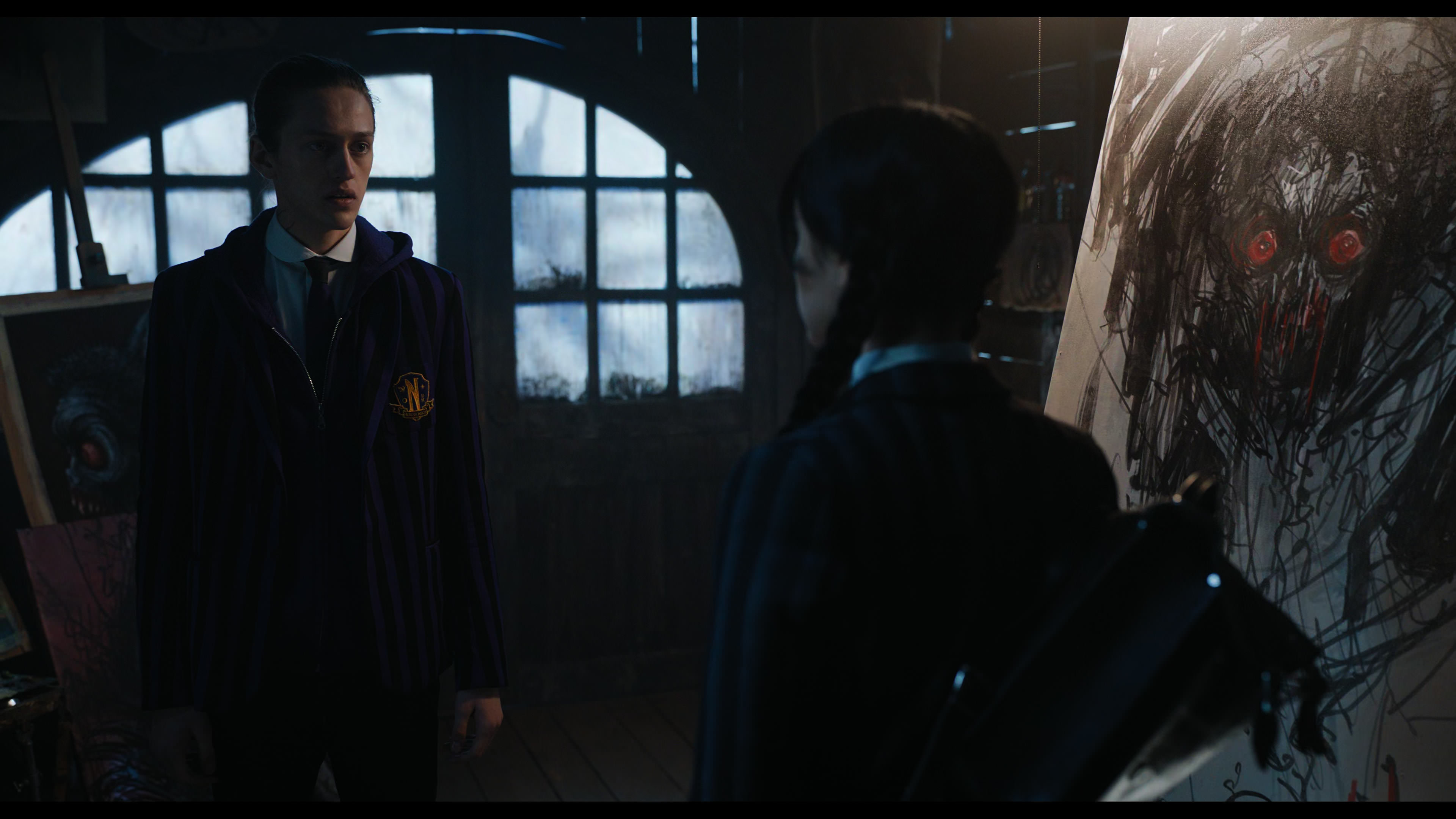 Wednesday S01E04 “Woe What a Night” screencap 2847