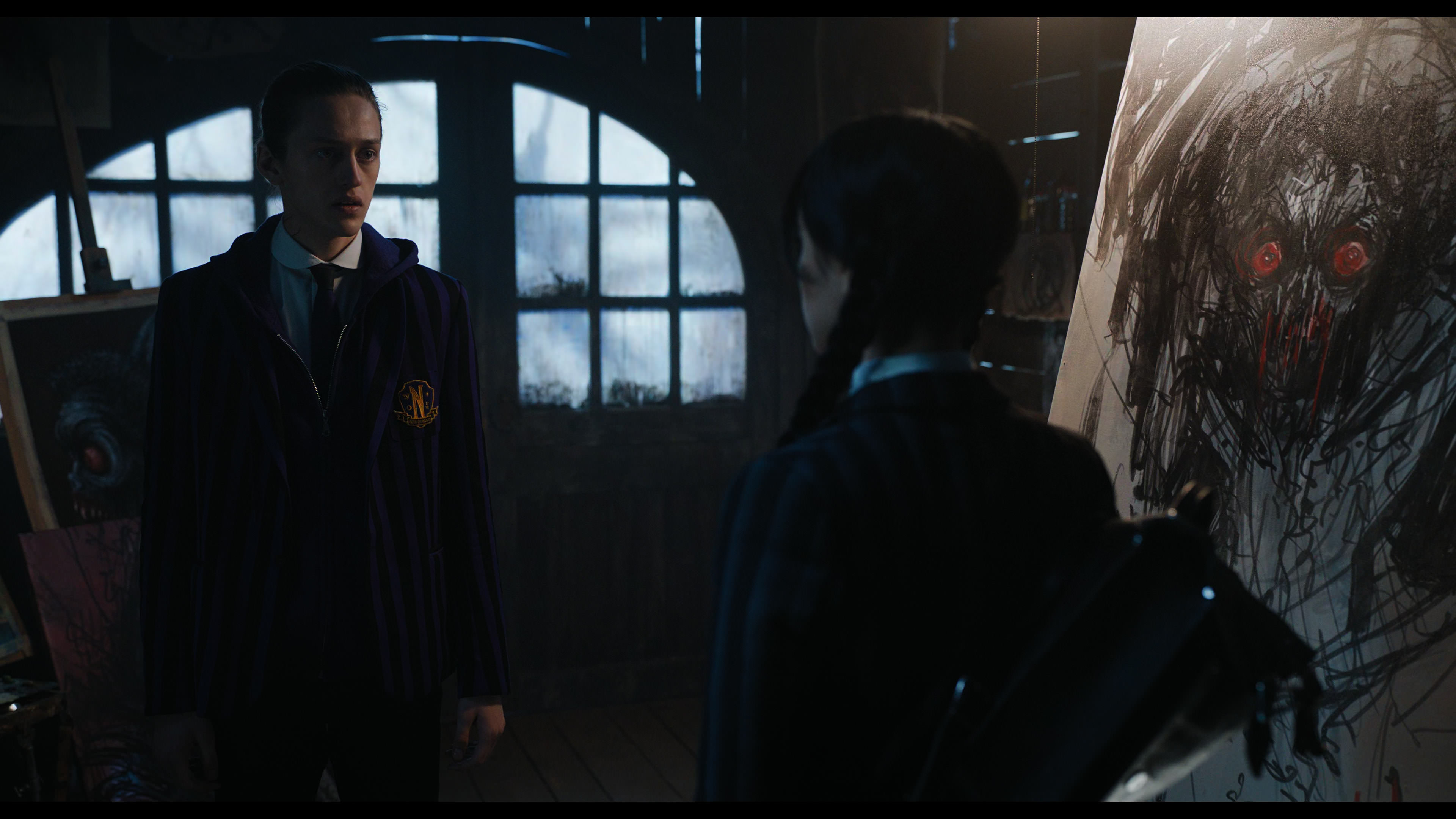 Wednesday S01E04 “Woe What a Night” movie still 2848