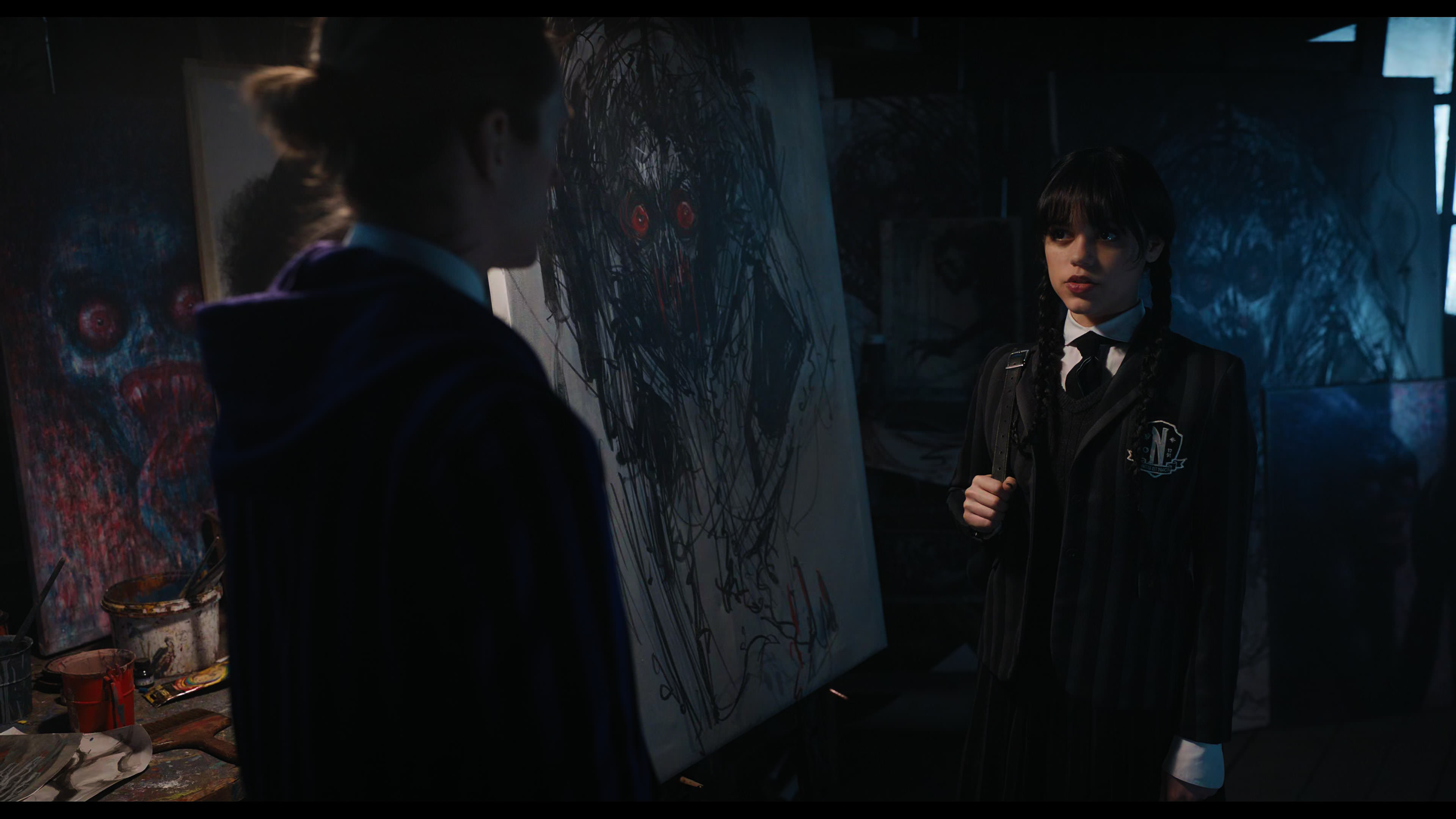 Wednesday S01E04 “Woe What a Night” HD screenshot 2852