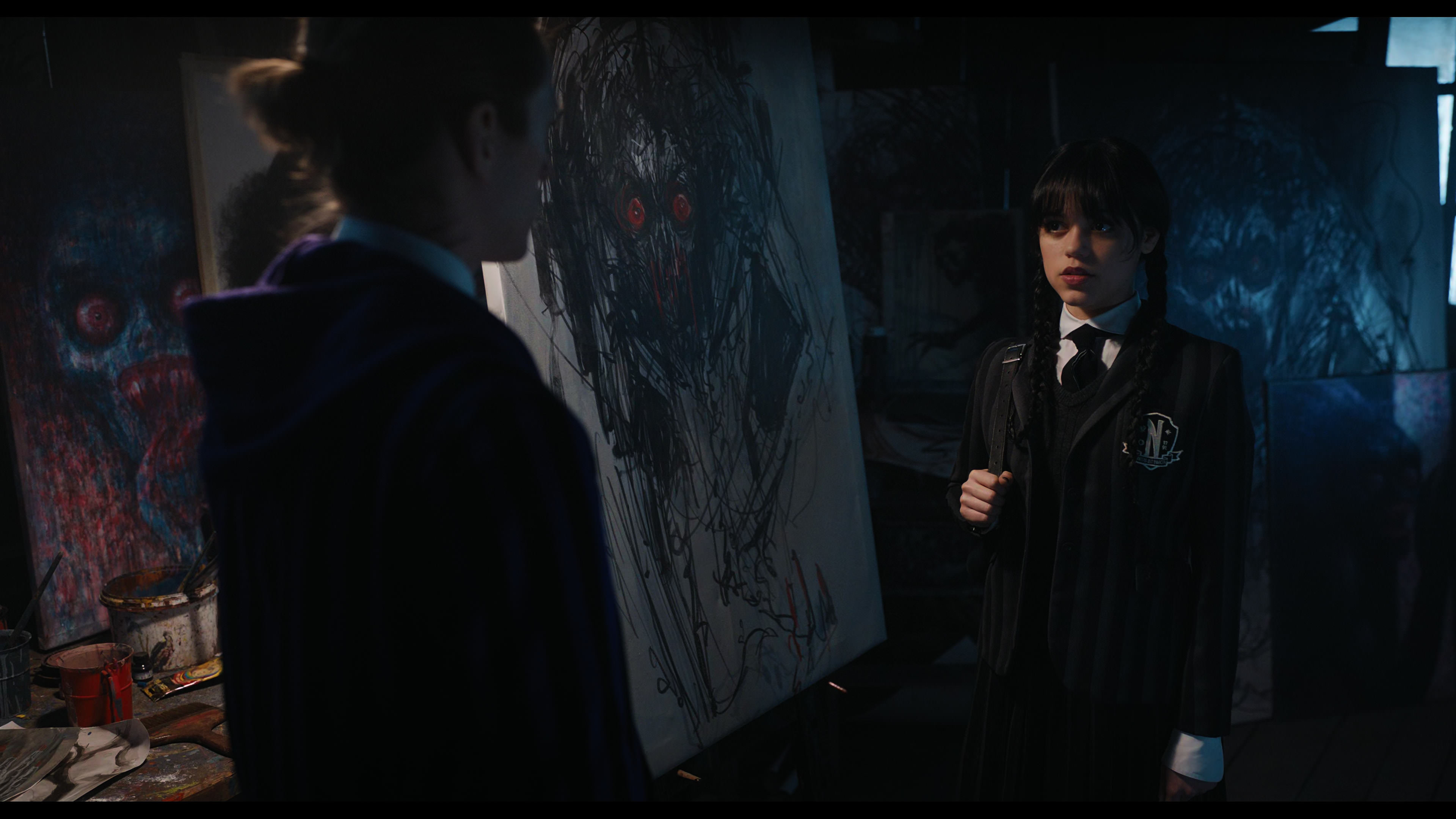 Wednesday S01E04 “Woe What a Night” movie still 2854