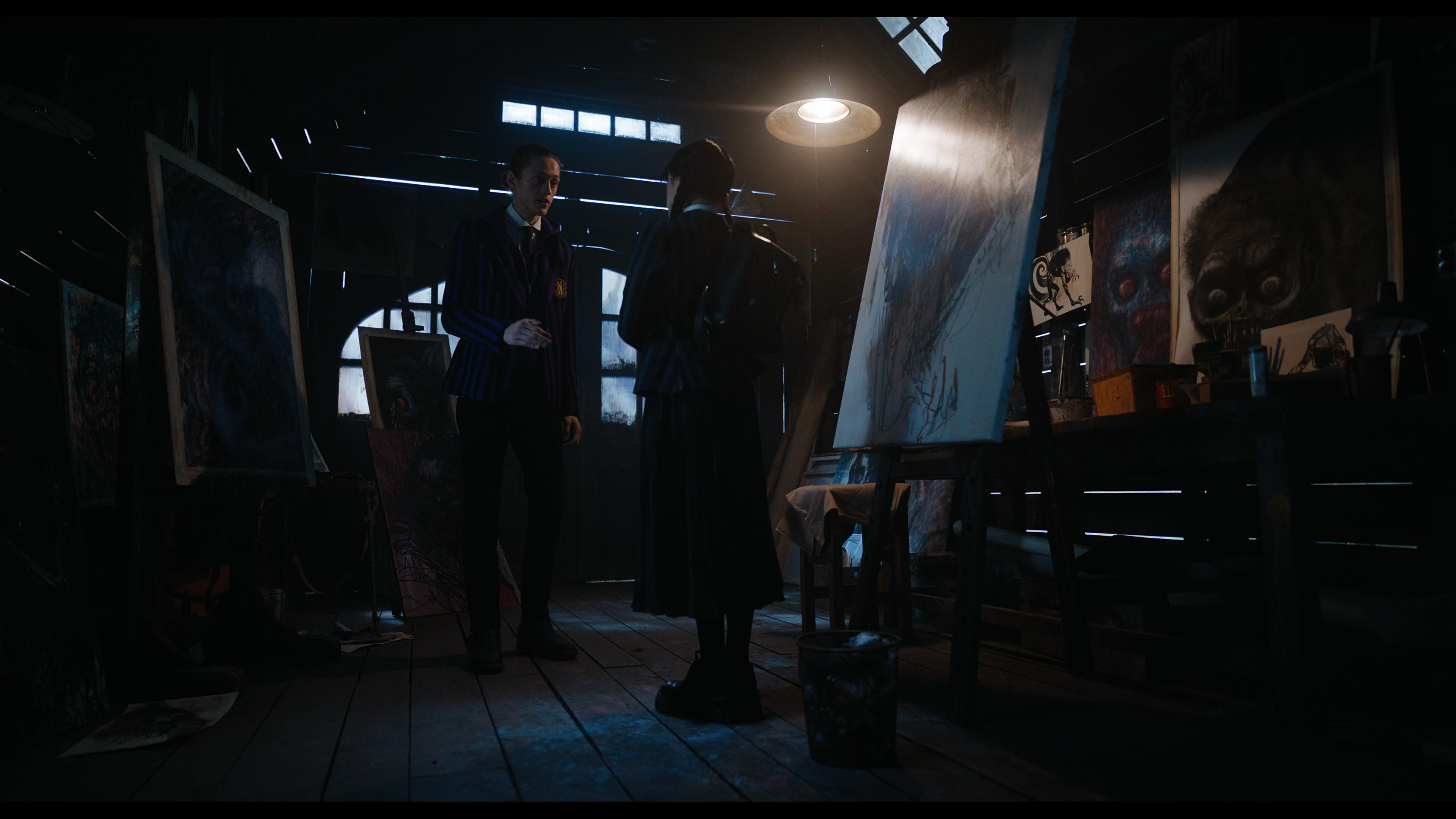 Wednesday S01E04 “Woe What a Night” movie still 2872