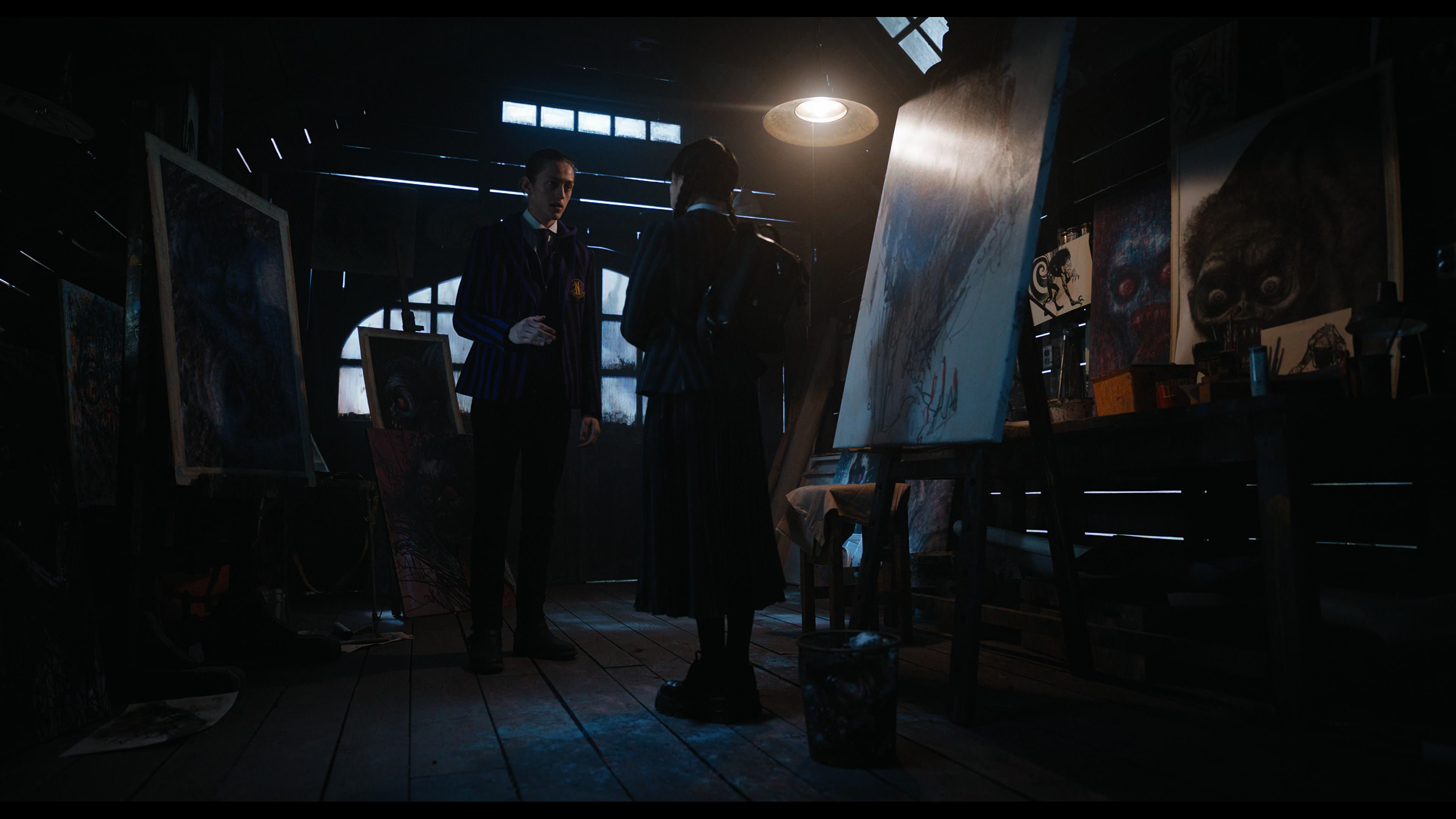 Wednesday S01E04 “Woe What a Night” movie still 2875