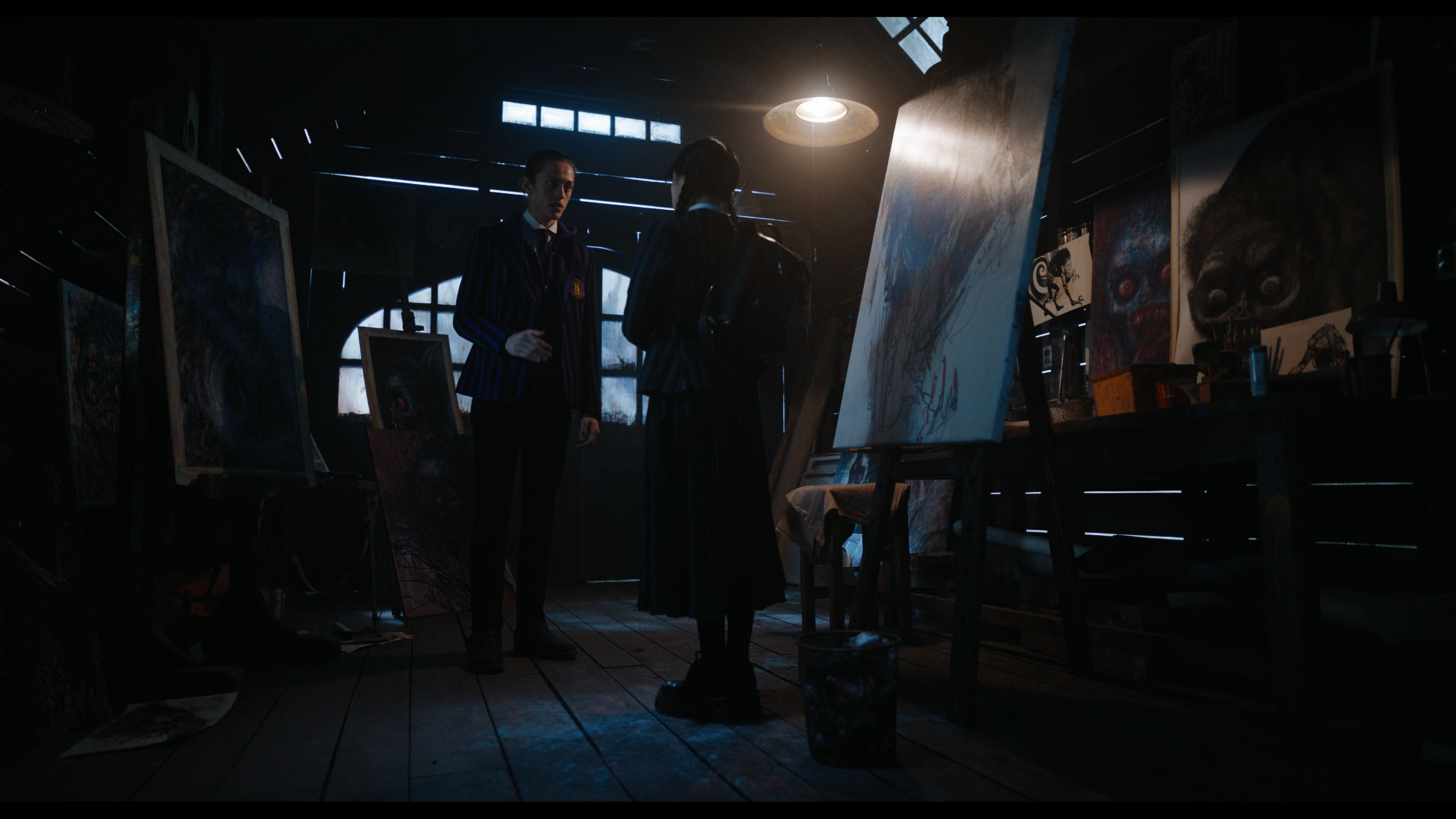 Wednesday S01E04 “Woe What a Night” HD screenshot 2876