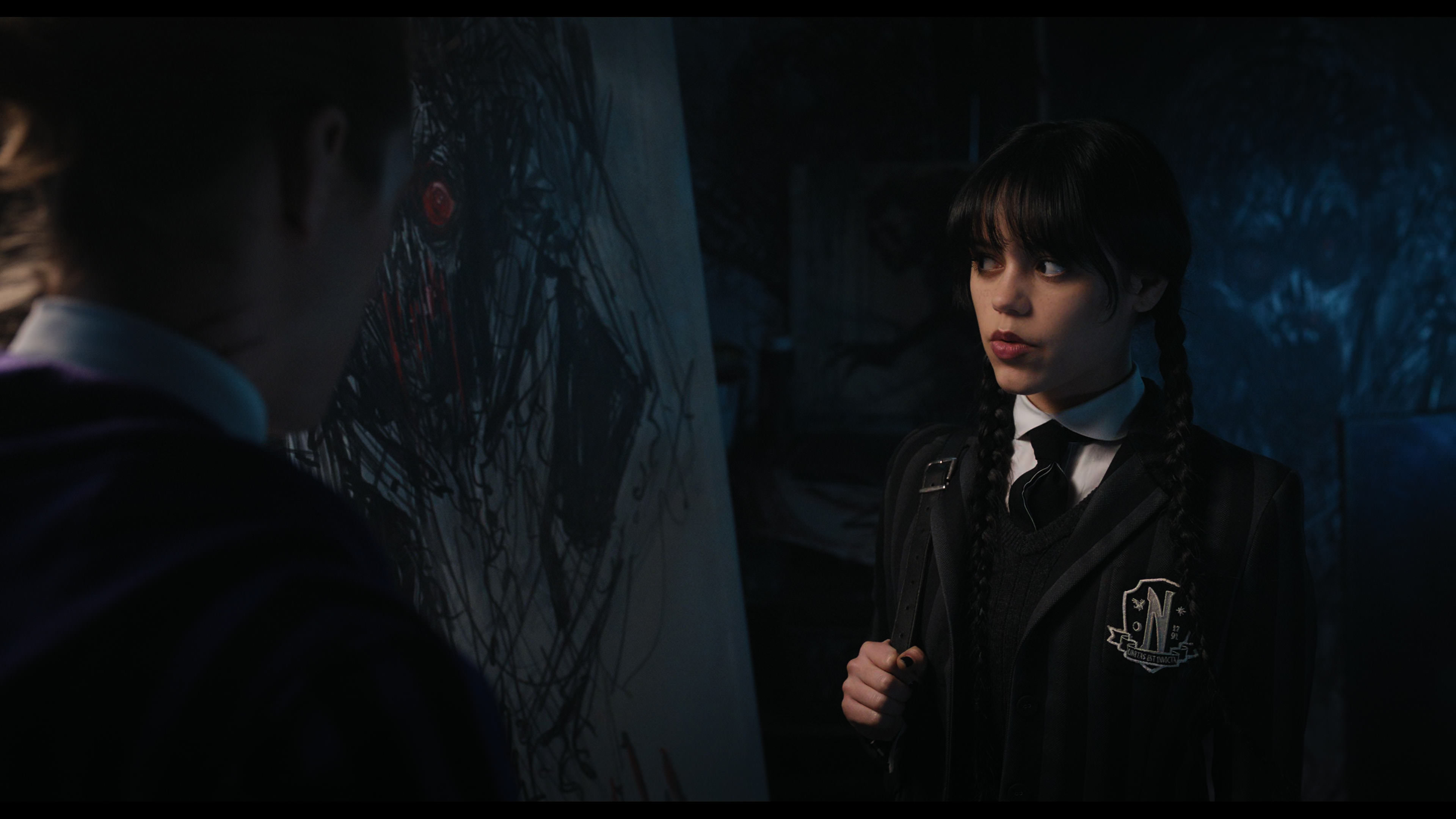 Wednesday S01E04 “Woe What a Night” screencap 2880