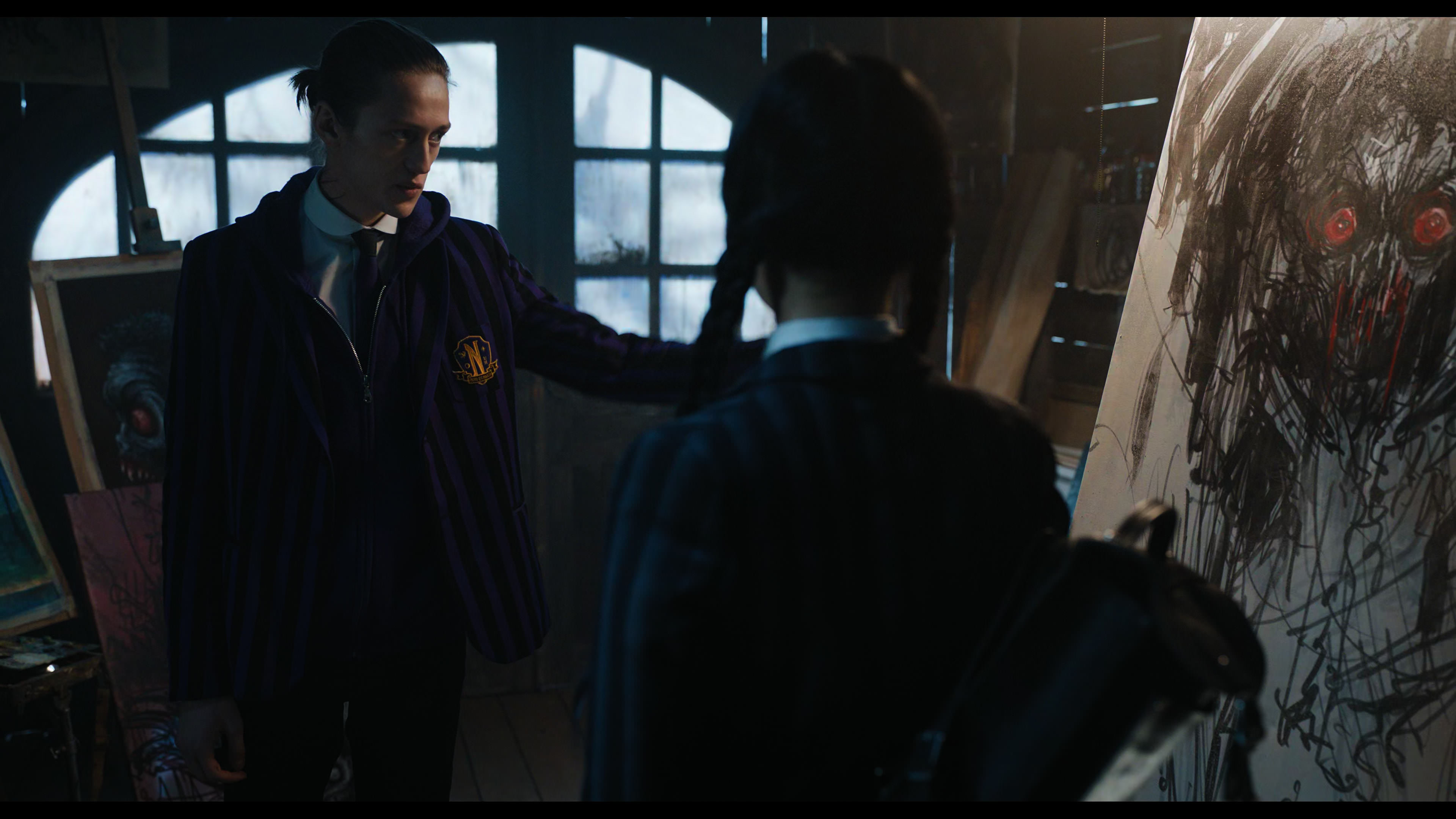 Wednesday S01E04 “Woe What a Night” movie still 2917