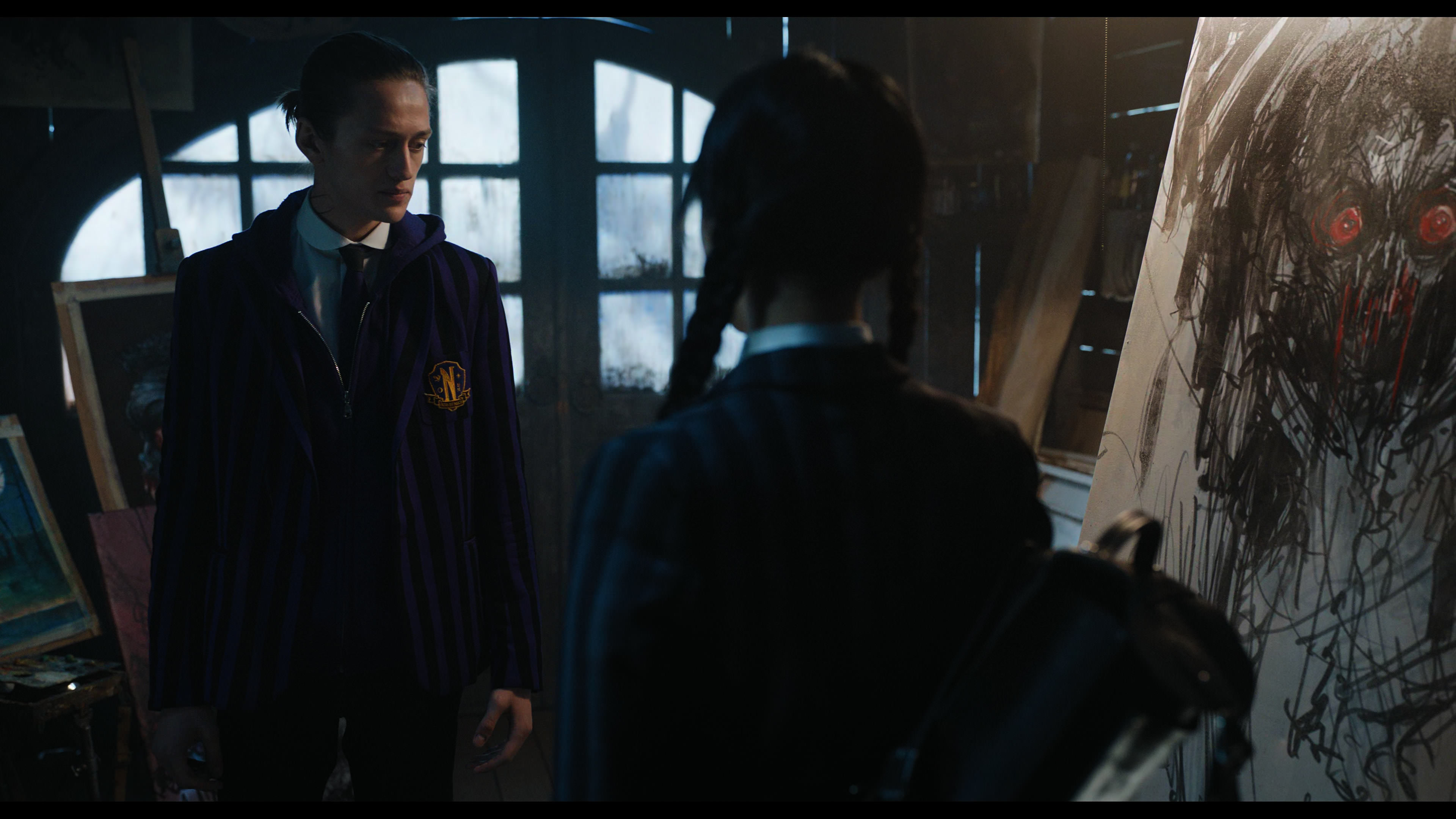 Wednesday S01E04 “Woe What a Night” movie still 2923