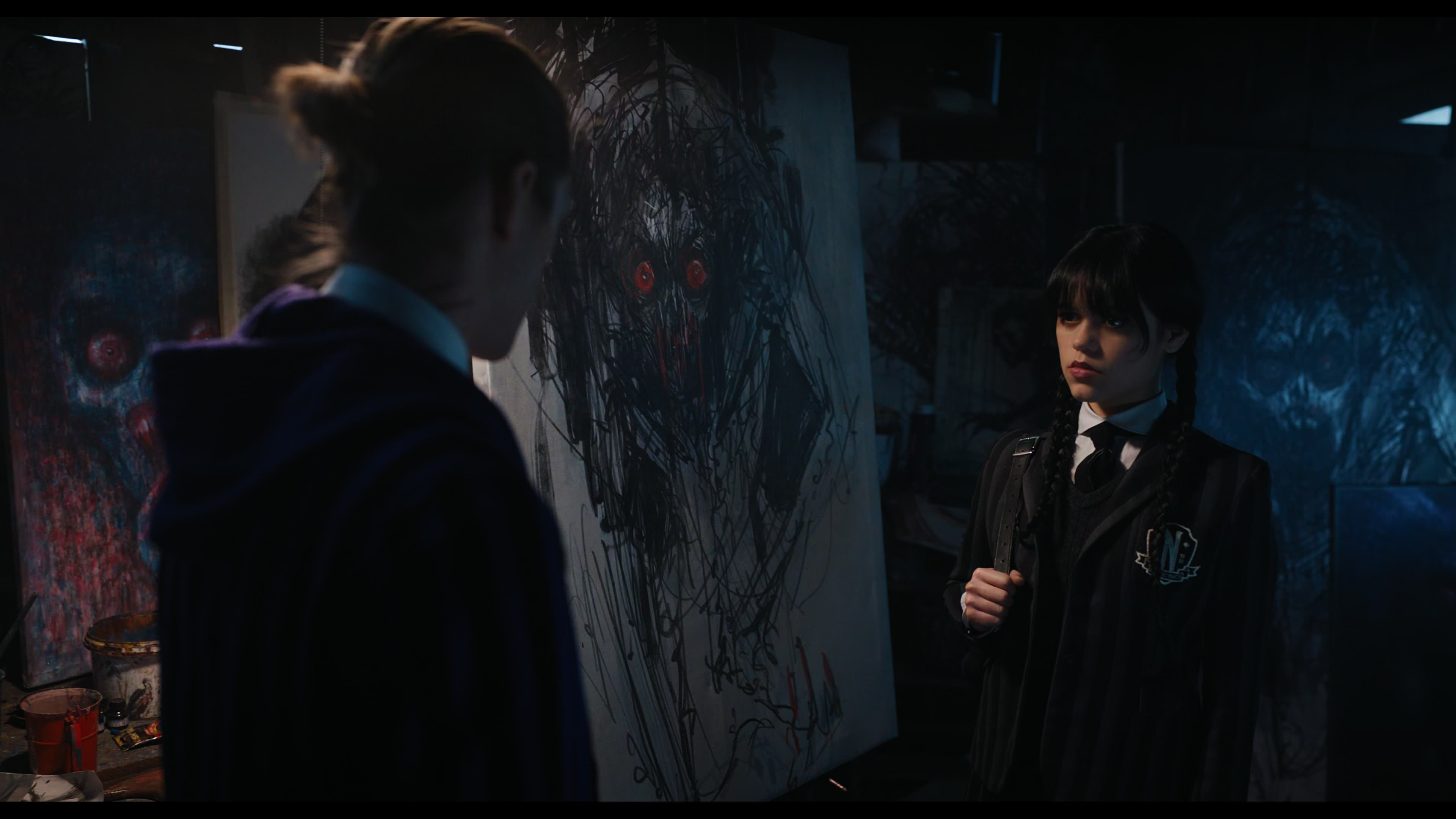 Wednesday S01E04 “Woe What a Night” screencap 2928
