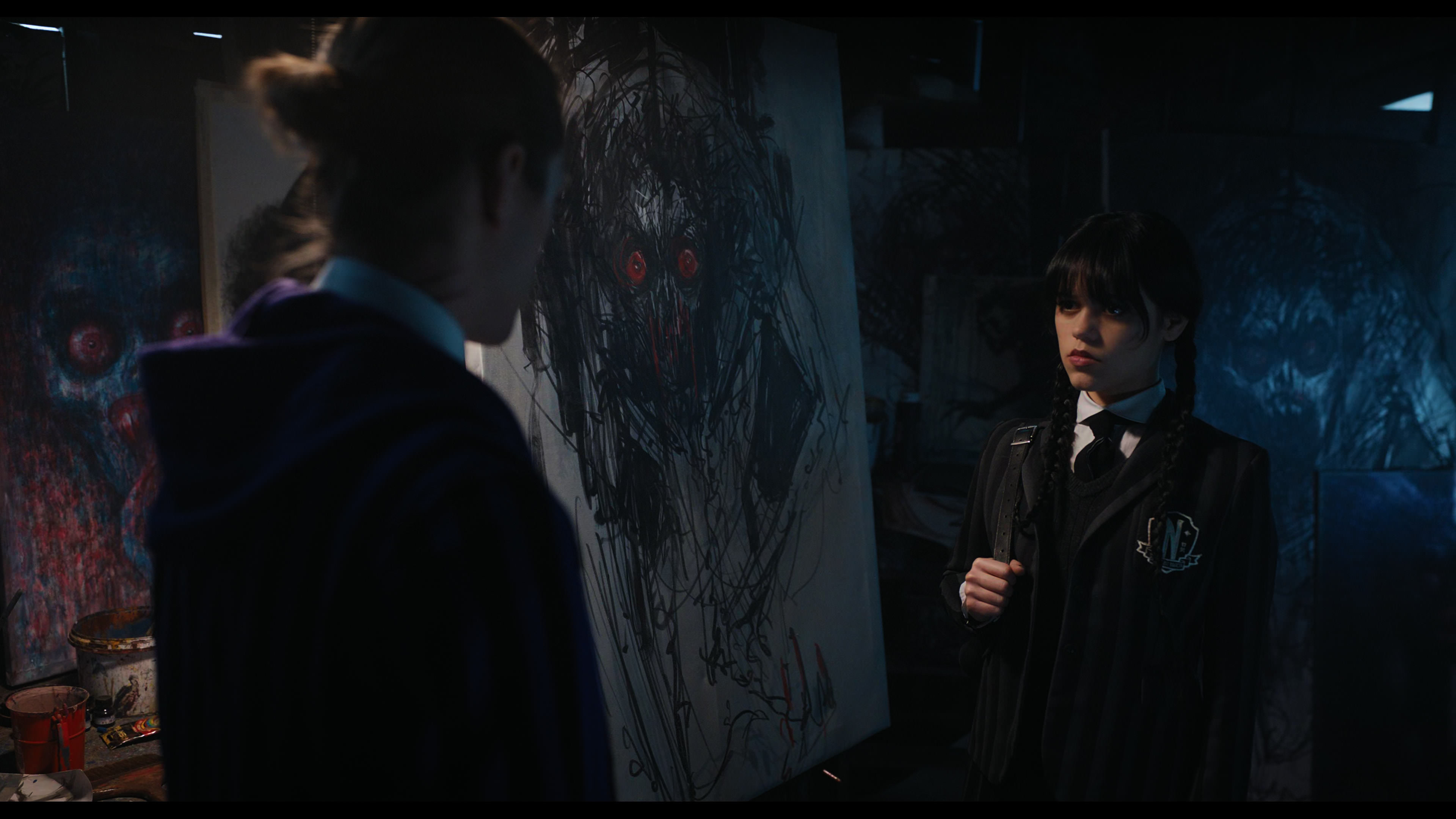 Wednesday S01E04 “Woe What a Night” movie still 2929