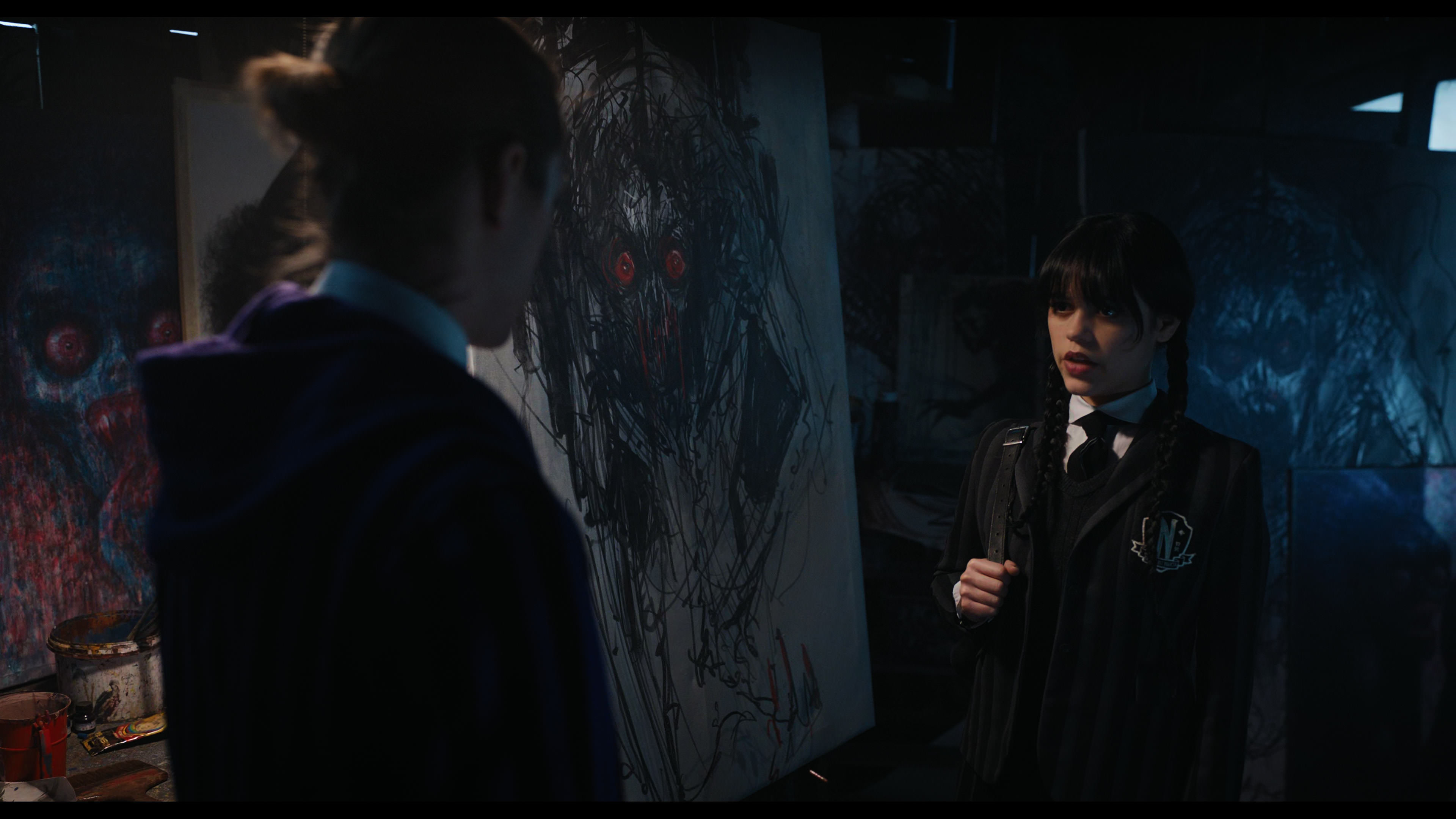 Wednesday S01E04 “Woe What a Night” HD screenshot 2930