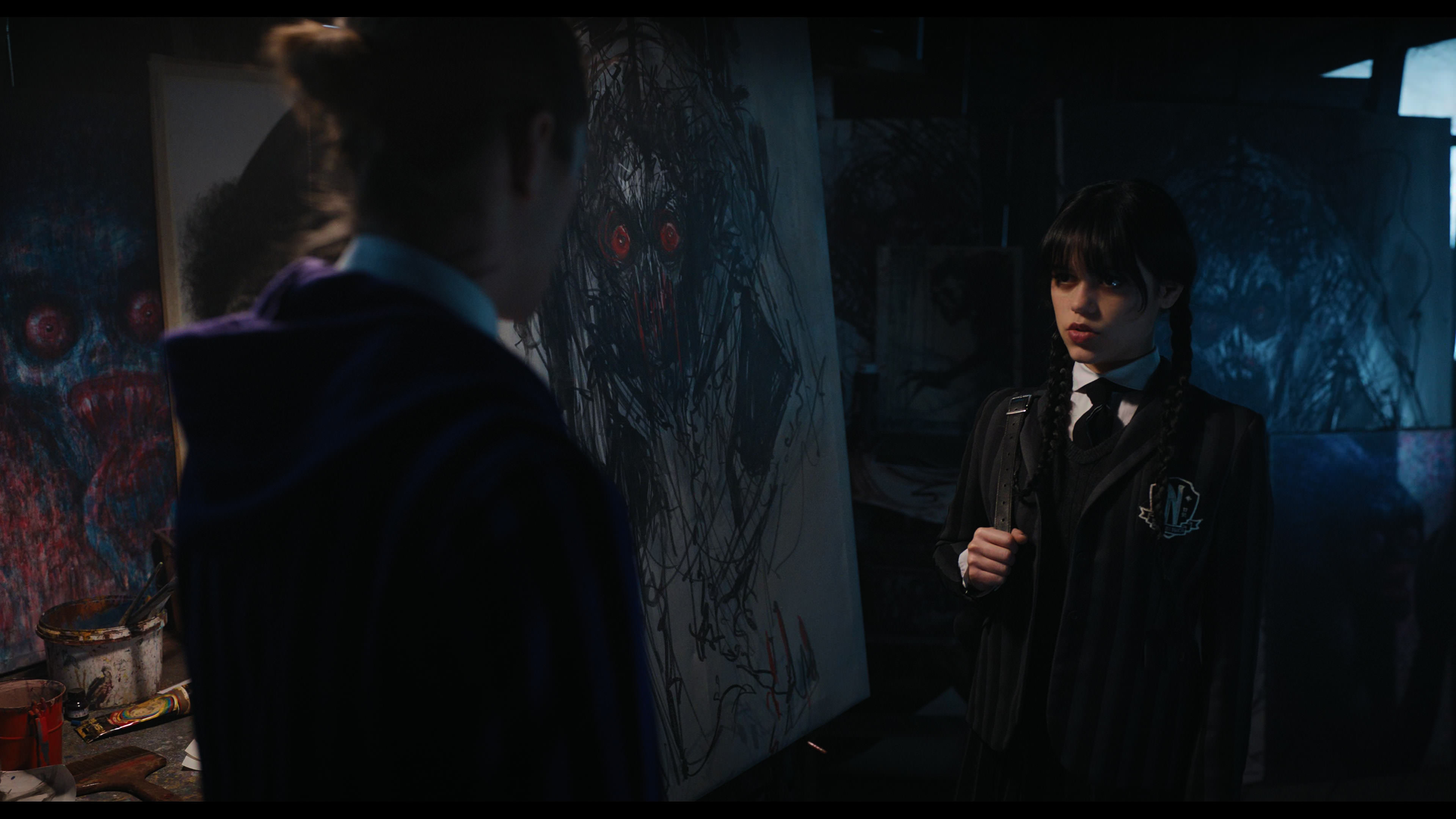 Wednesday S01E04 “Woe What a Night” movie still 2932
