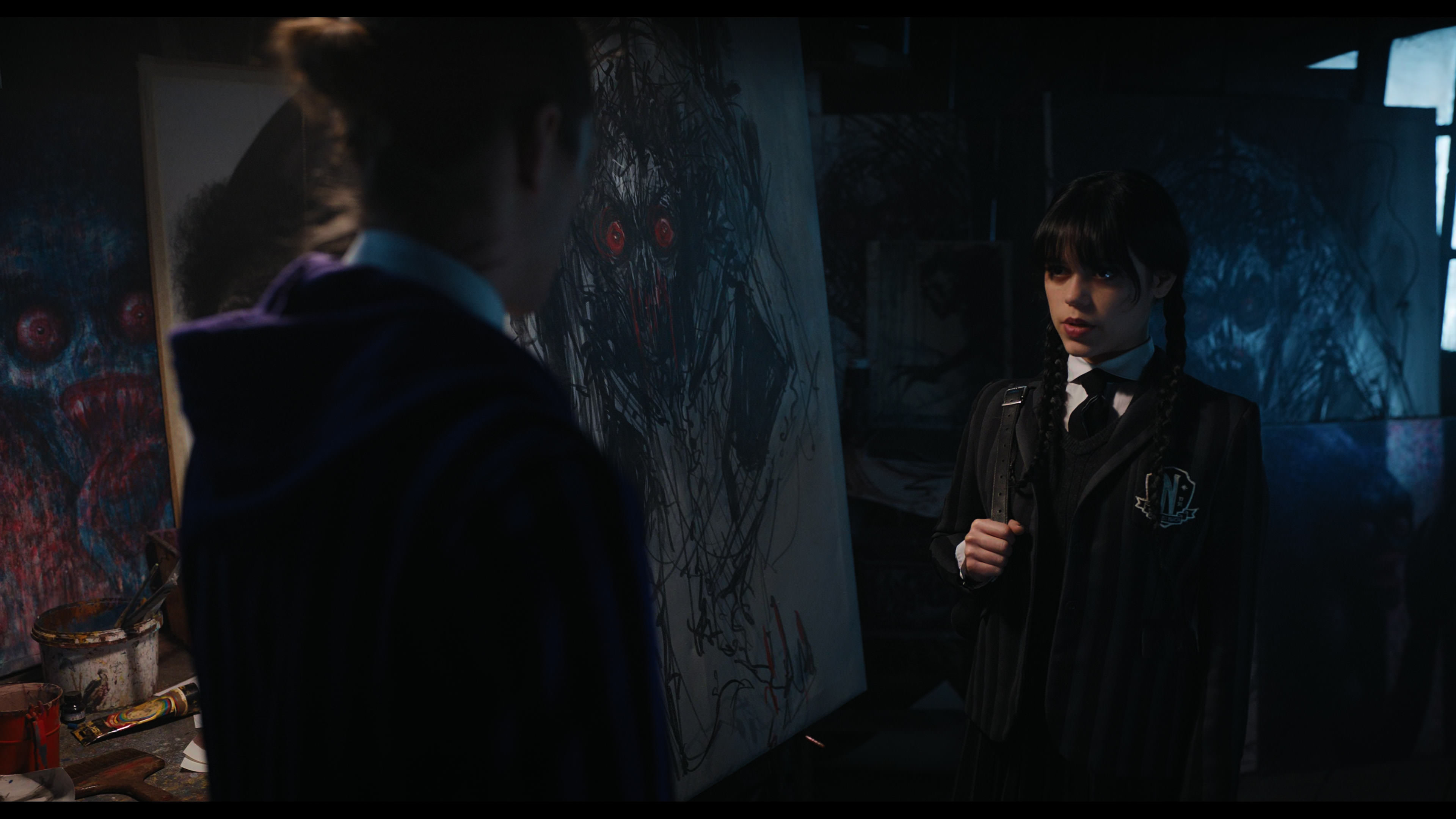 Wednesday S01E04 “Woe What a Night” HD screenshot 2933