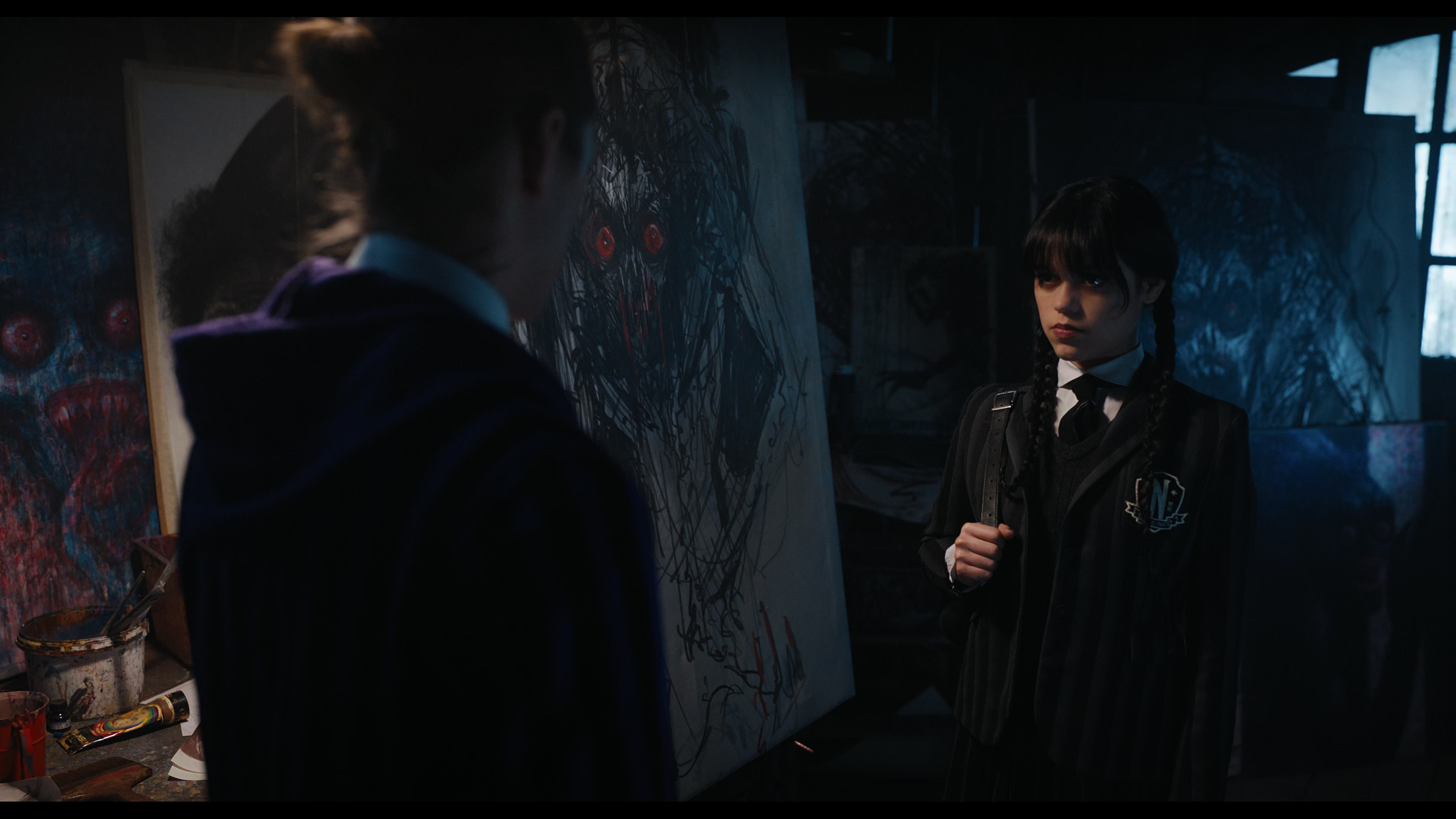 Wednesday S01E04 “Woe What a Night” screencap 2934