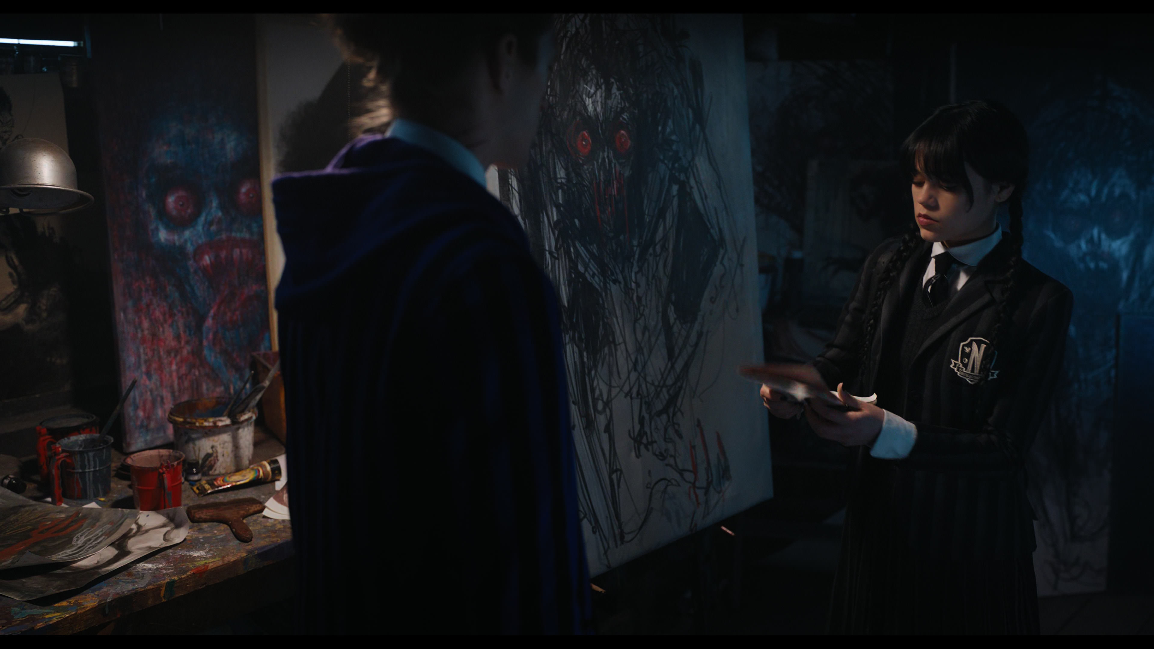Wednesday S01E04 “Woe What a Night” screencap 2952