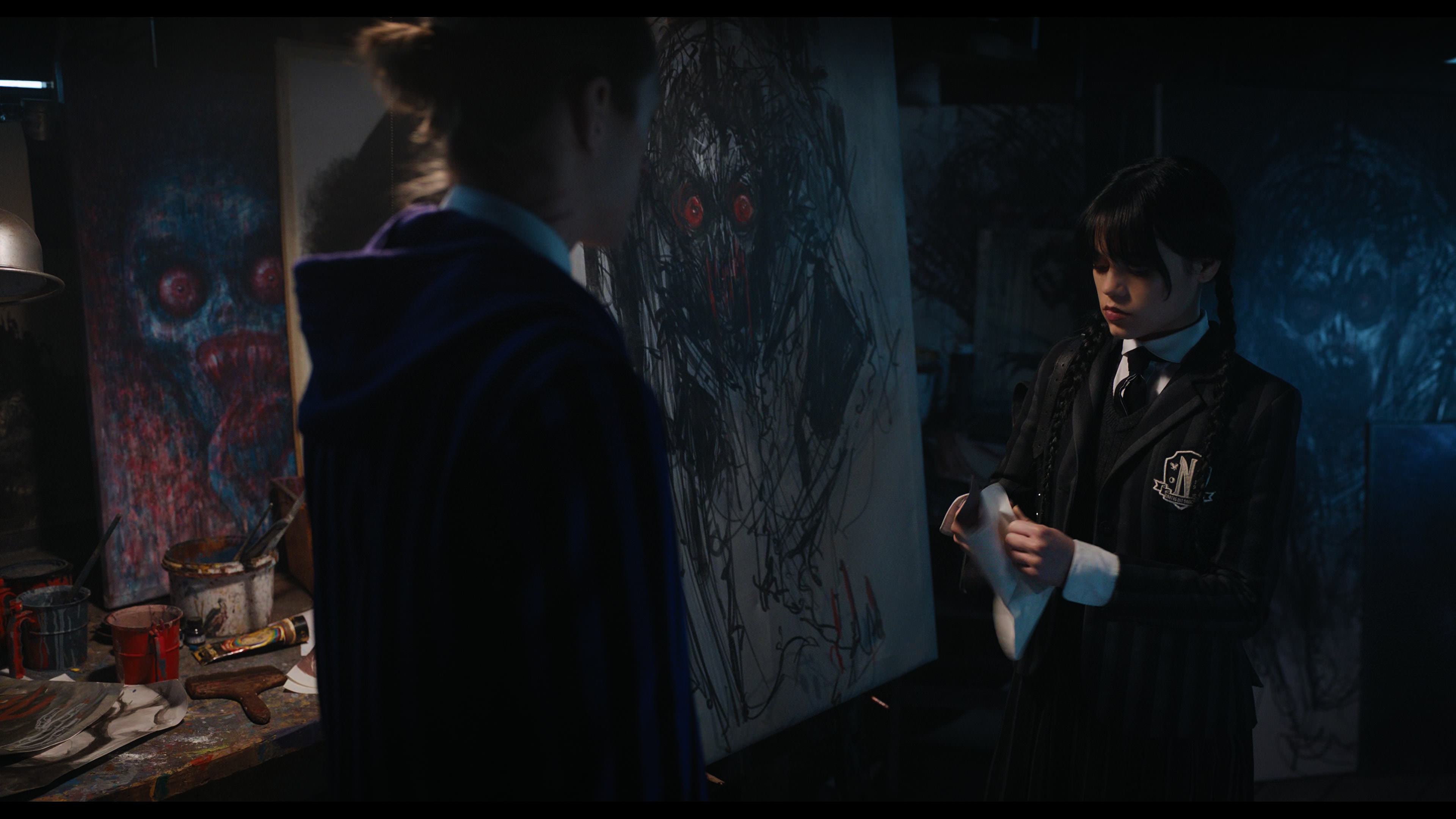 Wednesday S01E04 “Woe What a Night” HD screenshot 2954