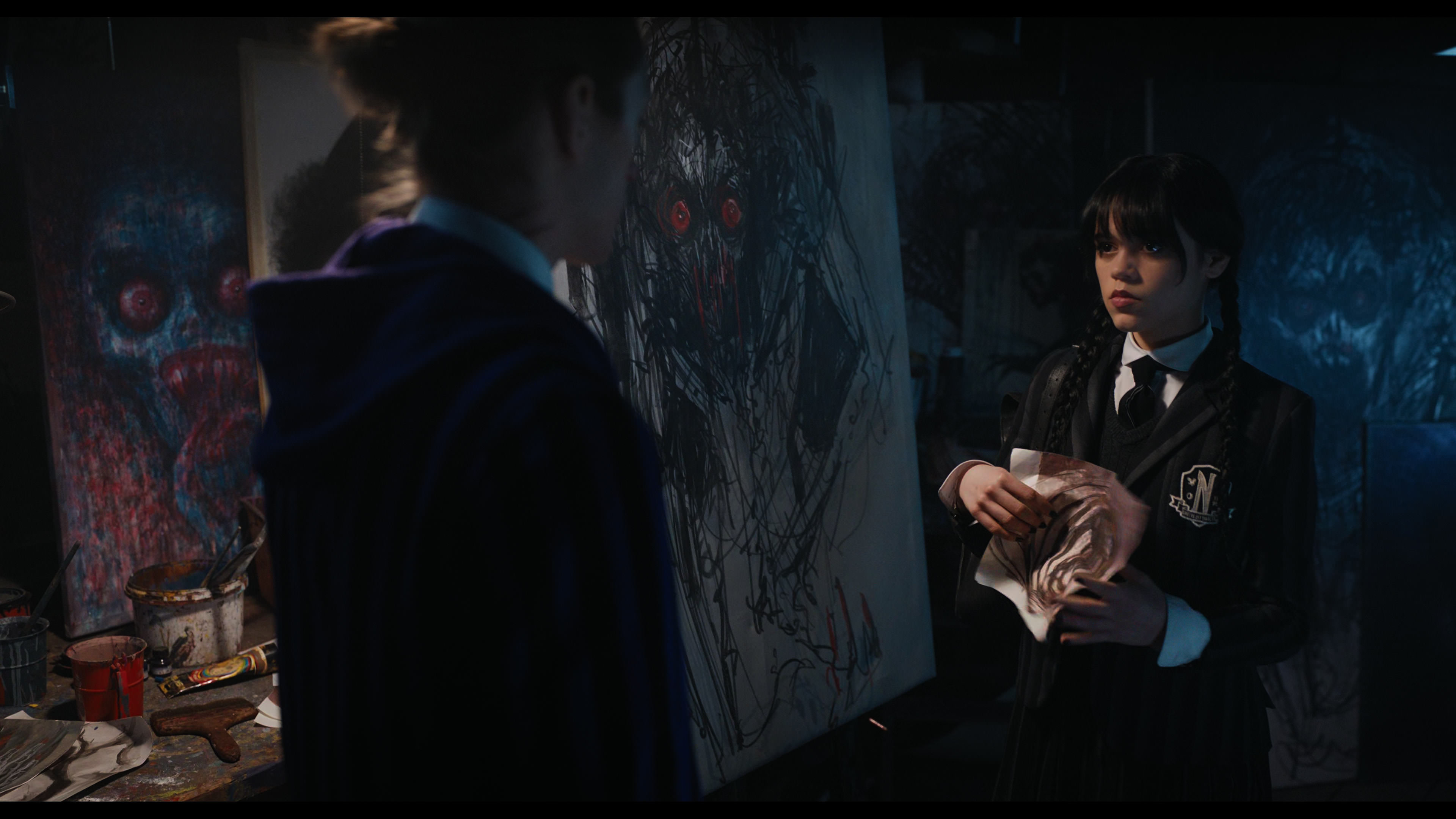 Wednesday S01E04 “Woe What a Night” HD screenshot 2957