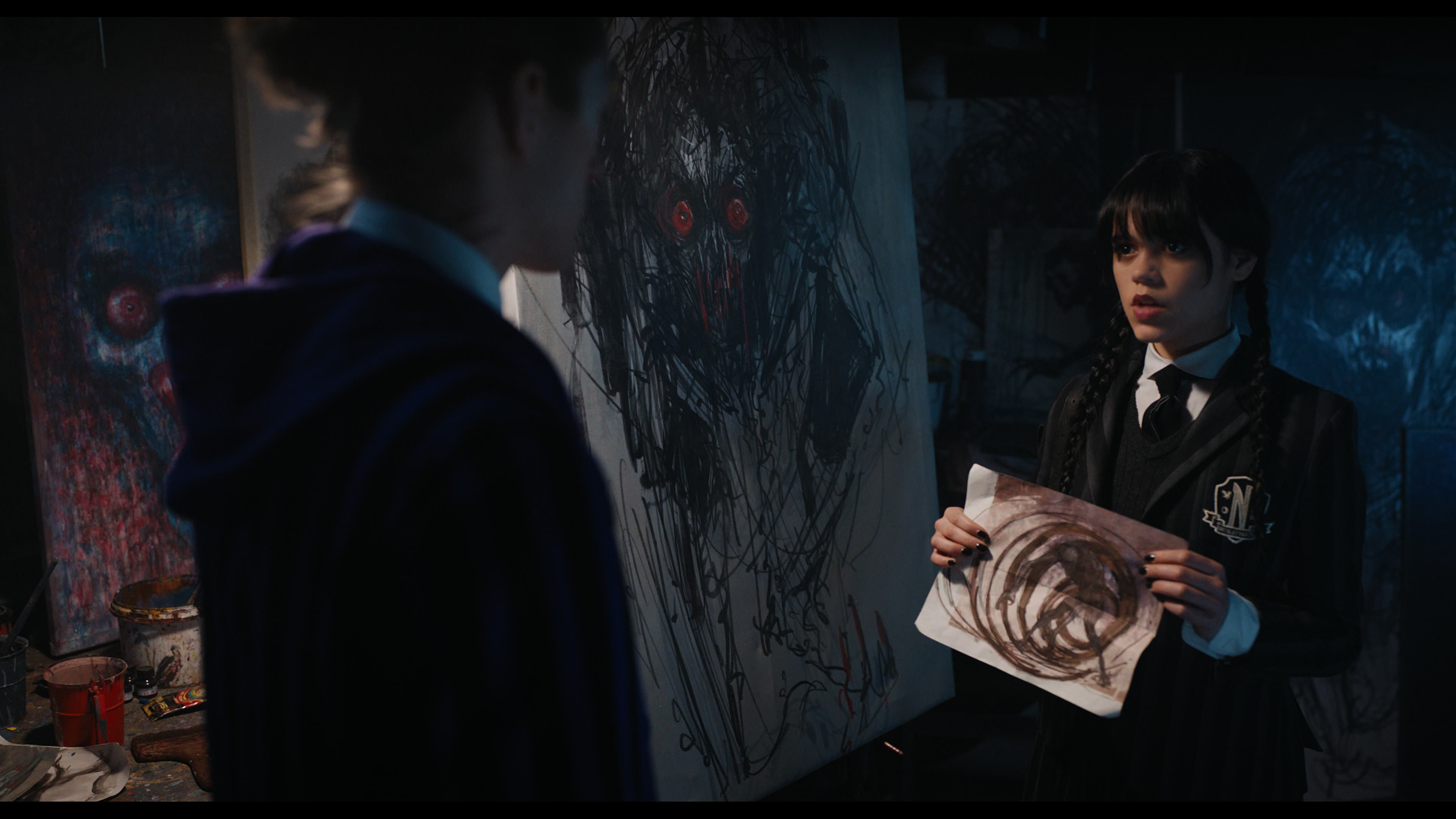 Wednesday S01E04 “Woe What a Night” HD screenshot 2960