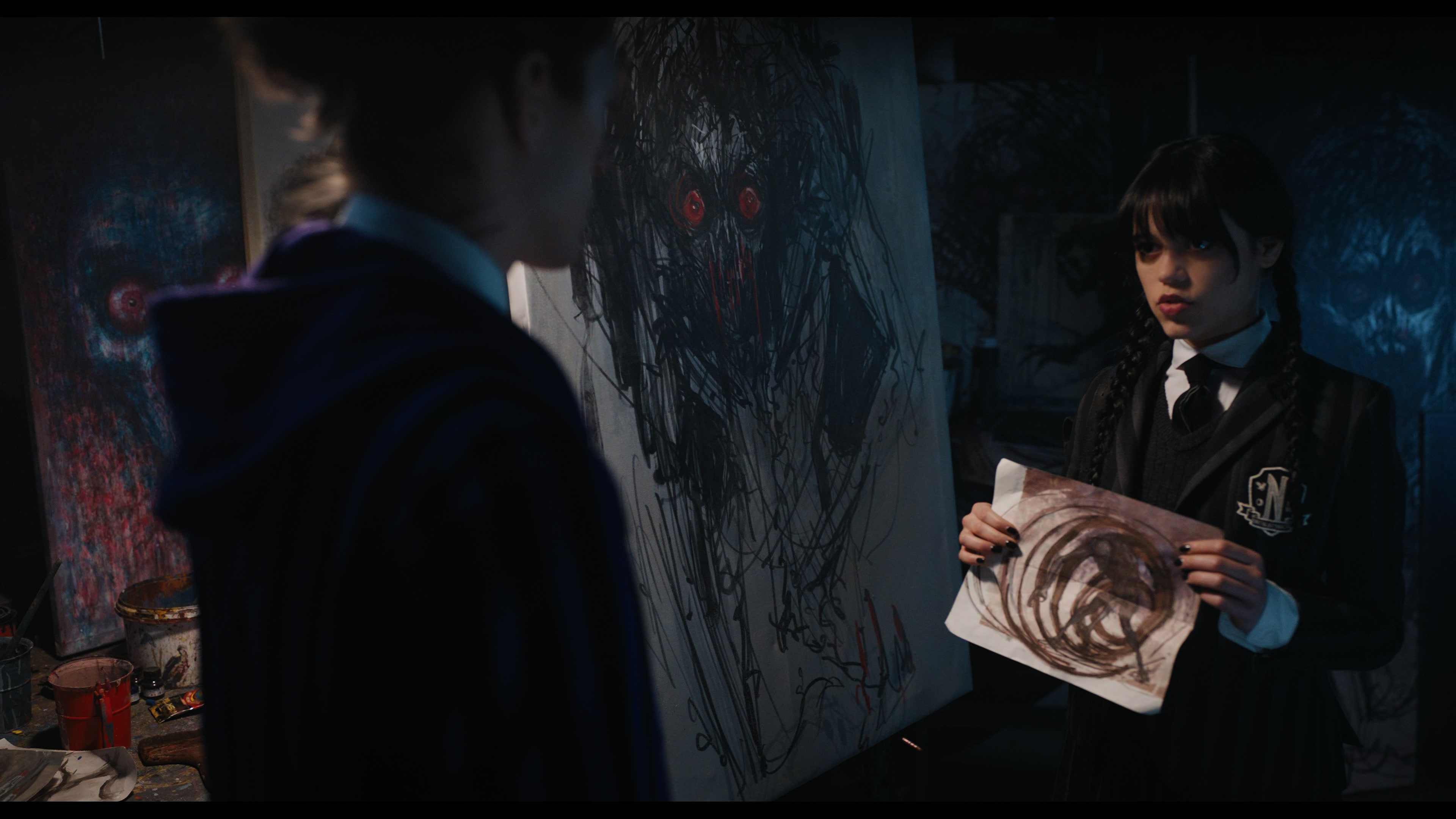 Wednesday S01E04 “Woe What a Night” movie still 2962