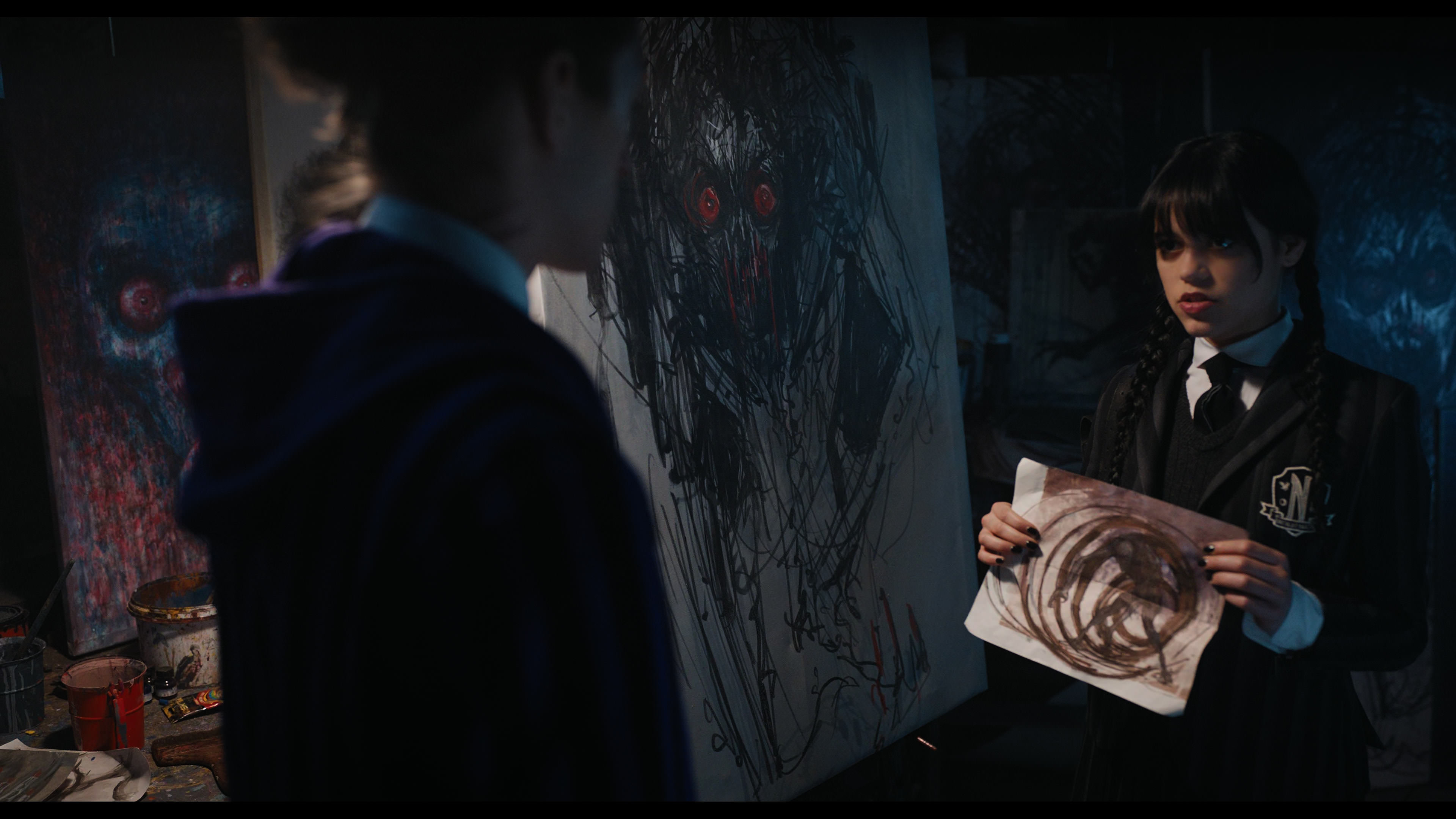 Wednesday S01E04 “Woe What a Night” HD screenshot 2963