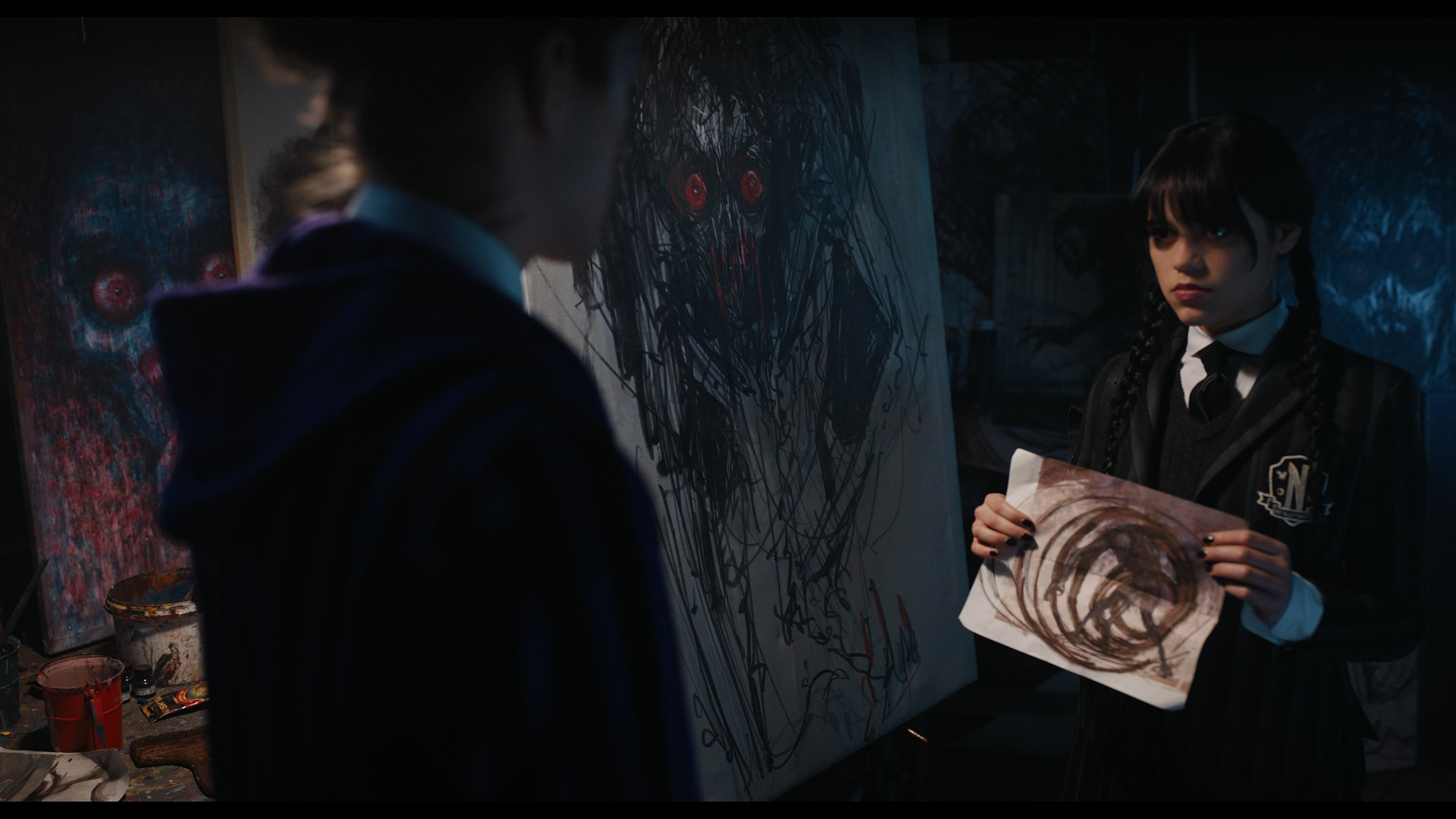 Wednesday S01E04 “Woe What a Night” movie still 2965