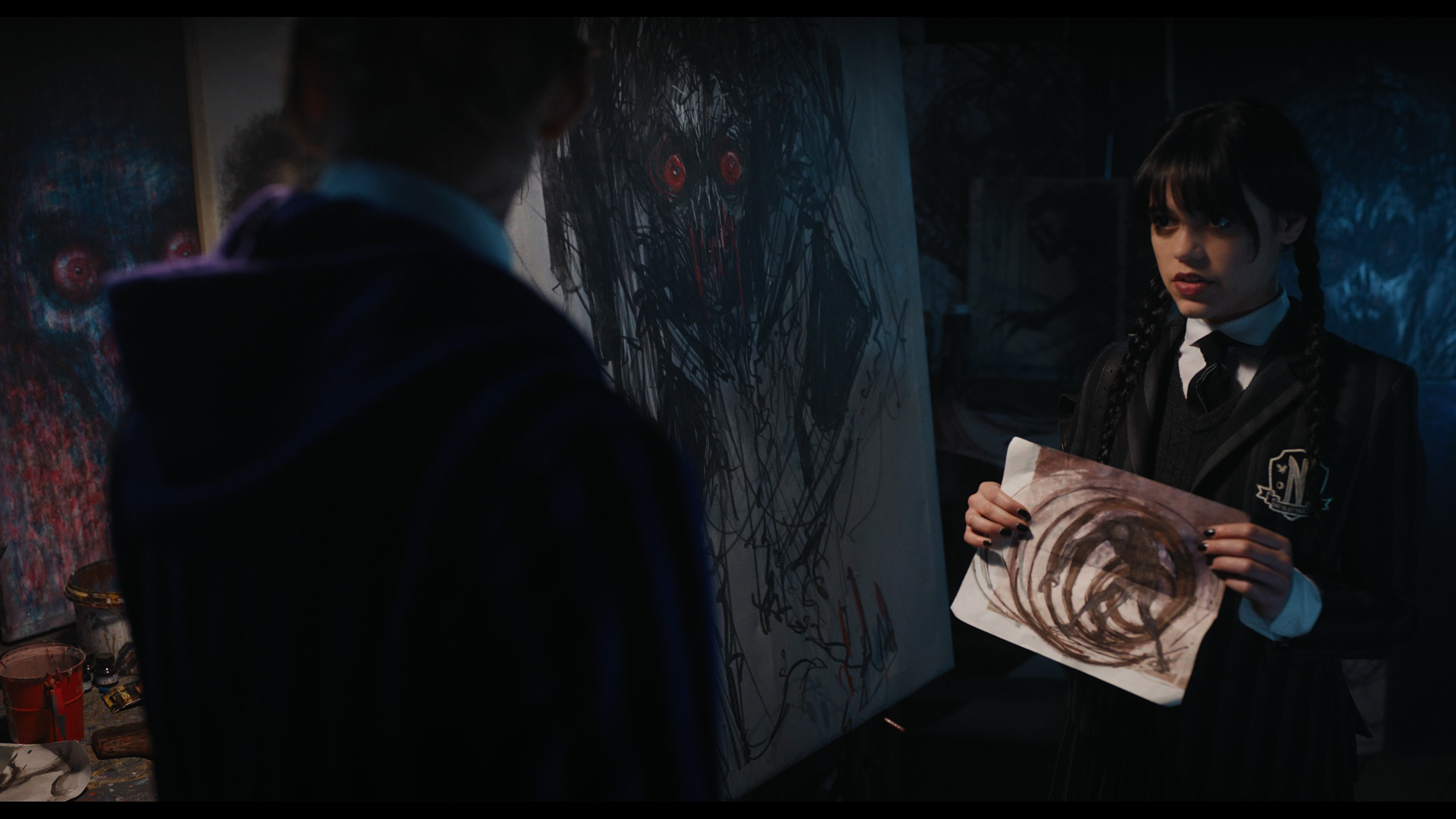 Wednesday S01E04 “Woe What a Night” movie still 2968