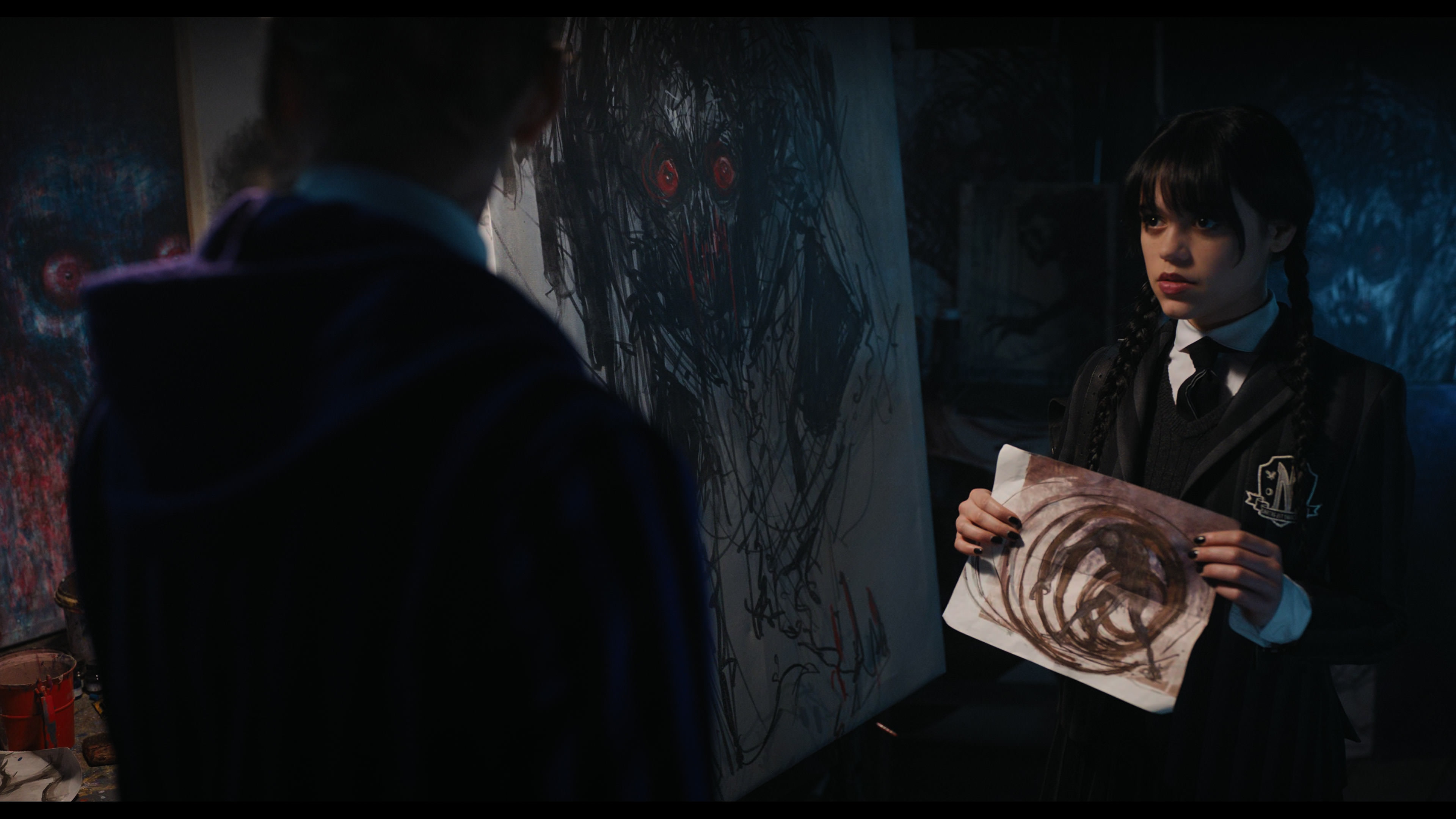 Wednesday S01E04 “Woe What a Night” screencap 2970
