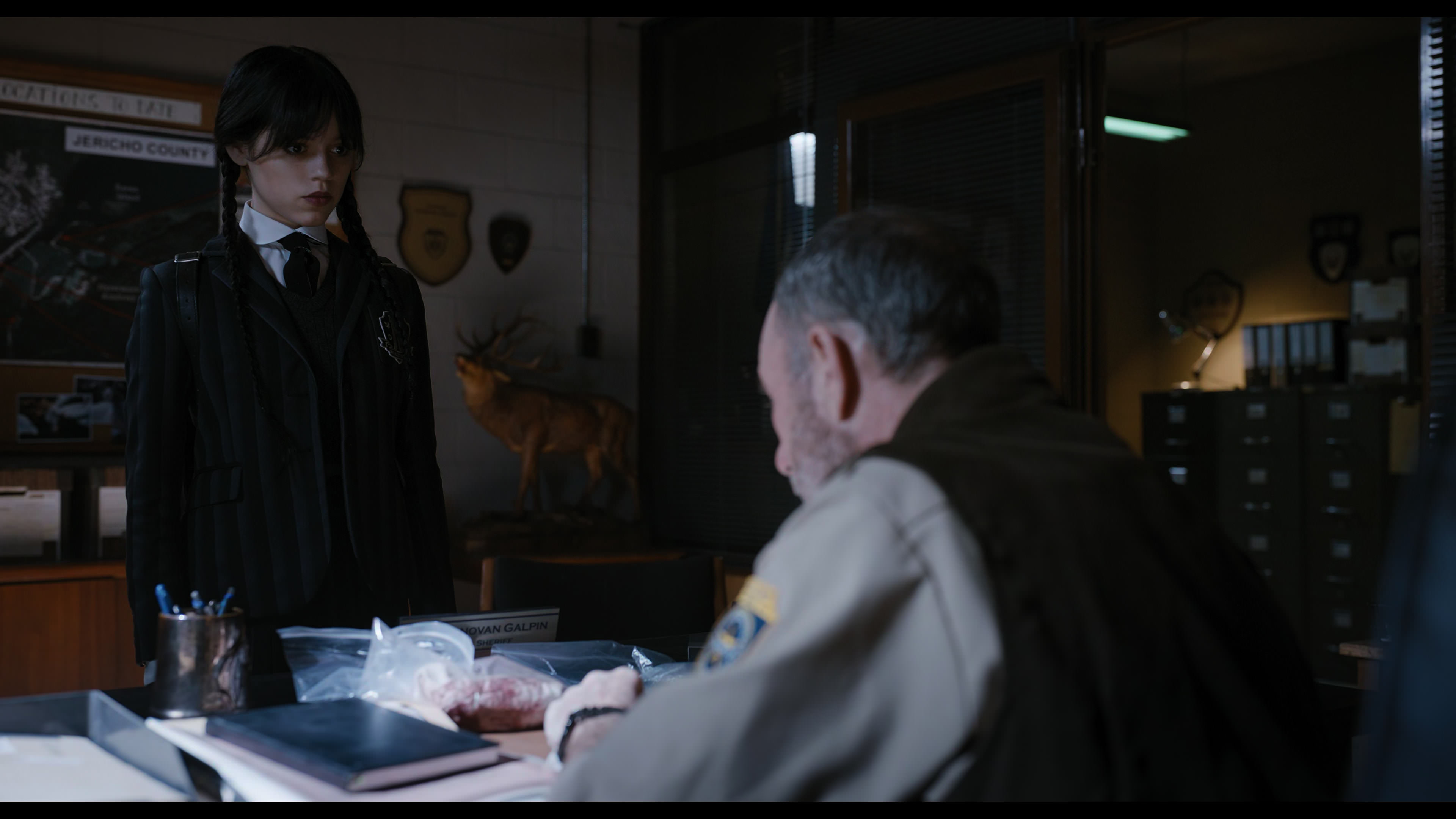 Wednesday S01E04 “Woe What a Night” movie still 3124