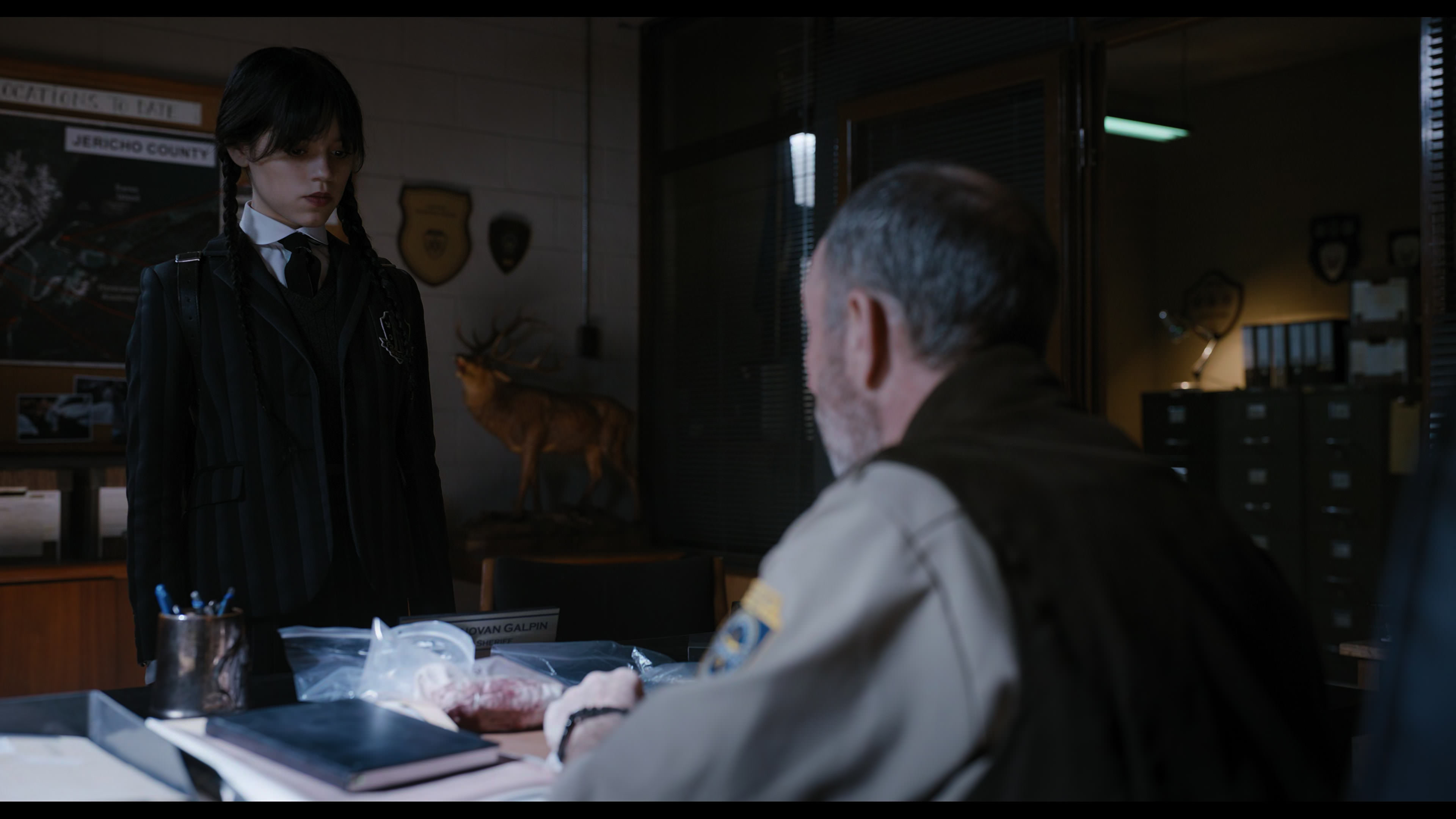 Wednesday S01E04 “Woe What a Night” movie still 3136