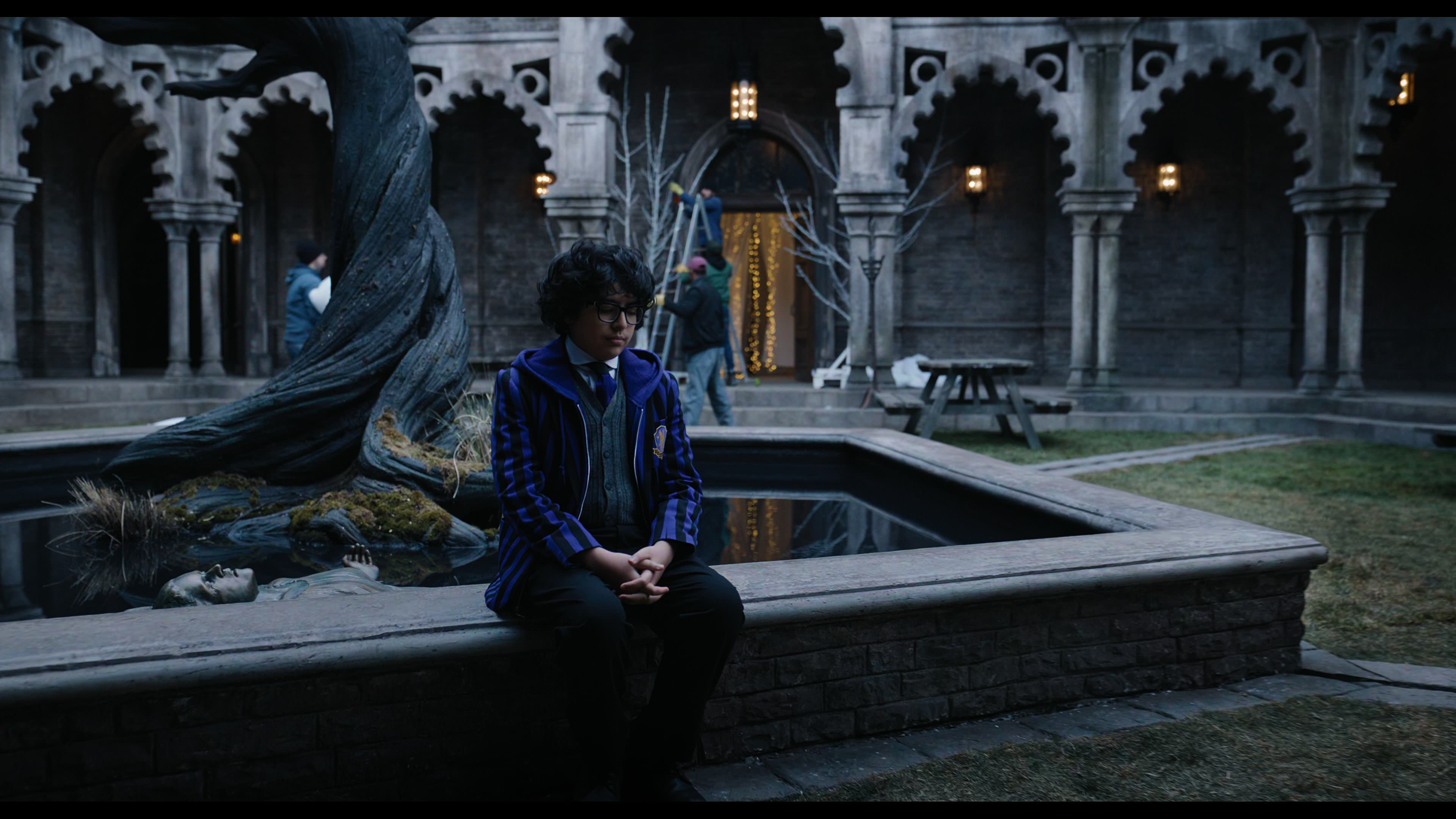 Wednesday S01E04 “Woe What a Night” movie still 3214