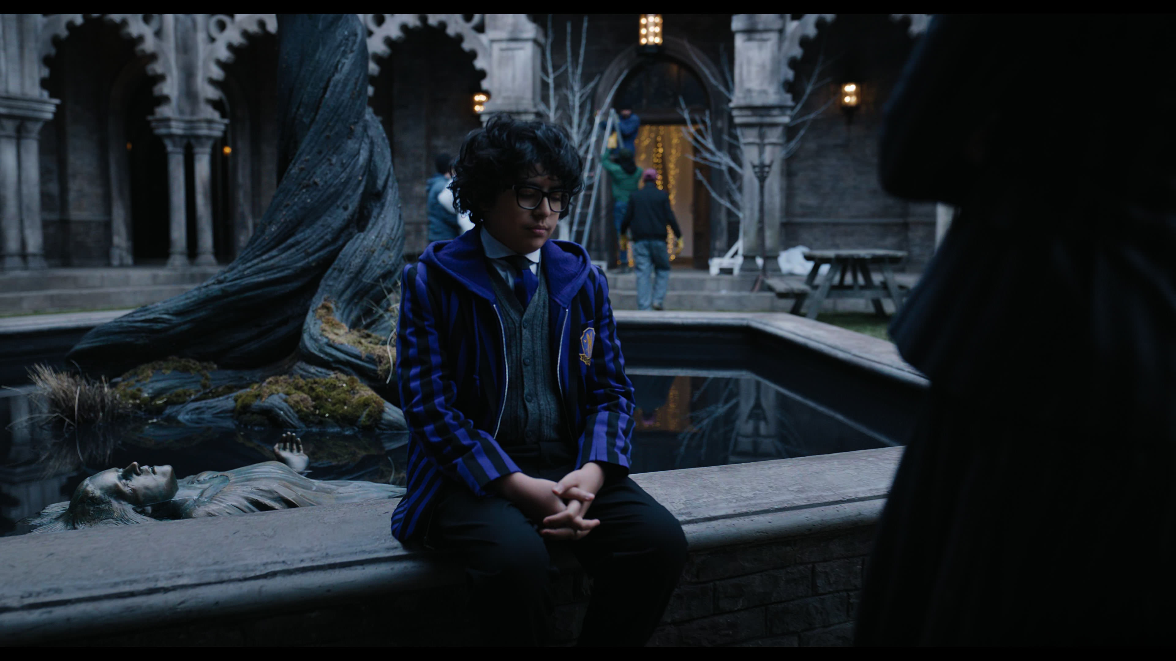 Wednesday S01E04 “Woe What a Night” movie still 3217