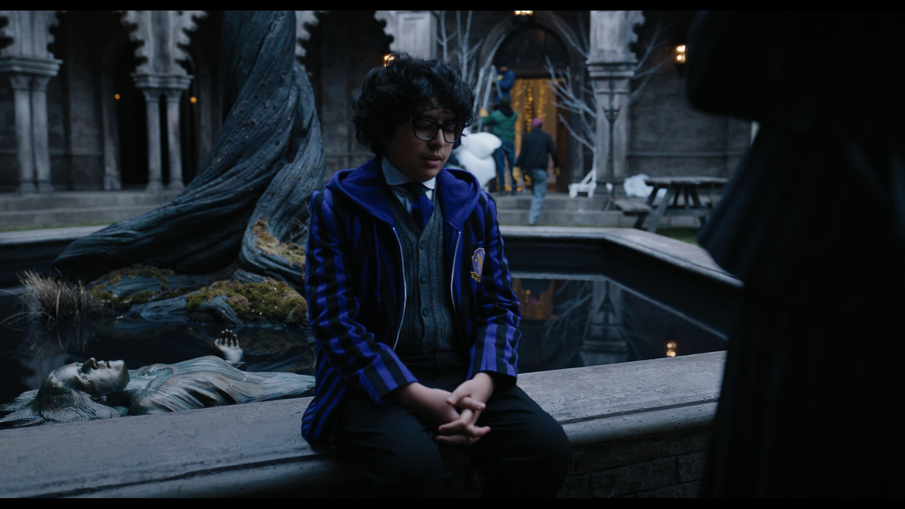 Wednesday S01E04 “Woe What a Night” screencap 3219