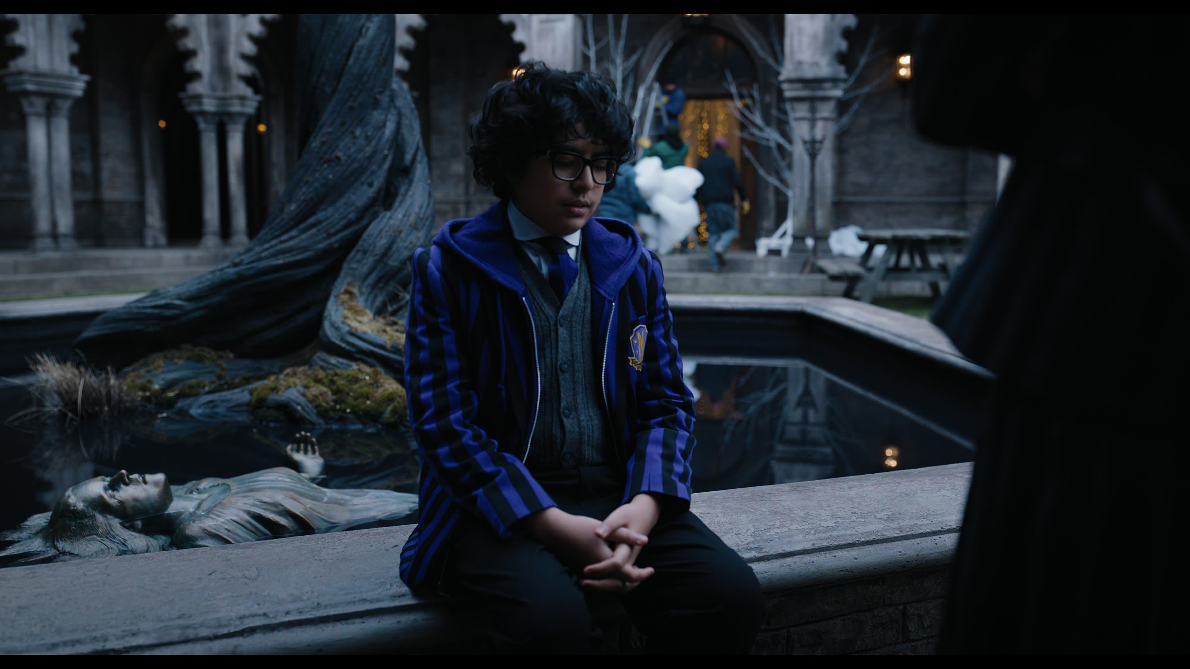 Wednesday S01E04 “Woe What a Night” movie still 3220